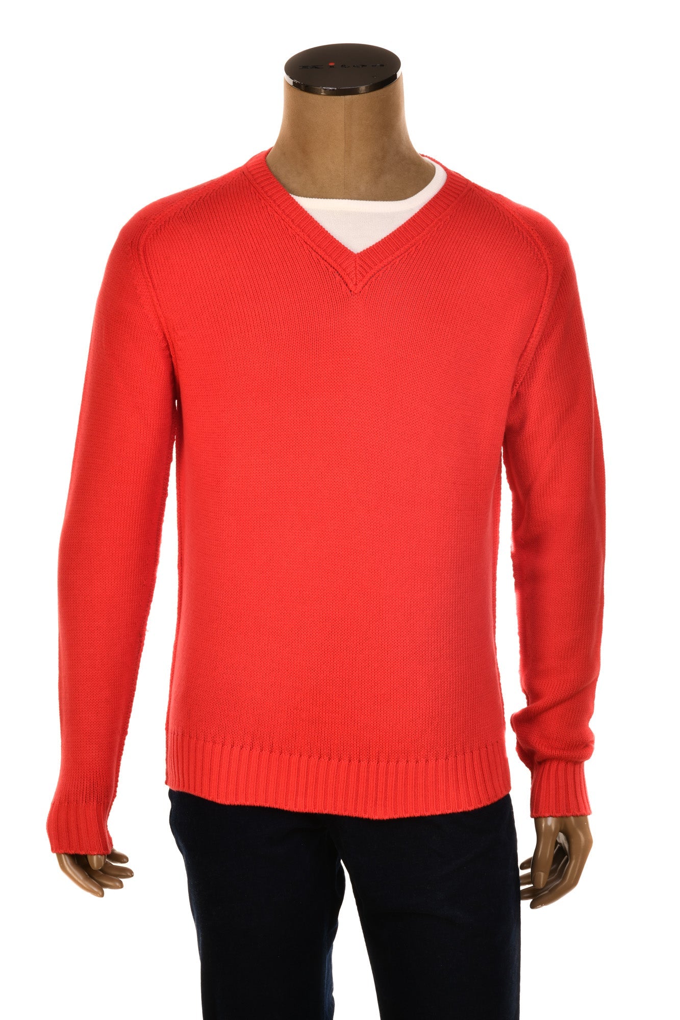 Cruciani Cotton V-Neck Sweater