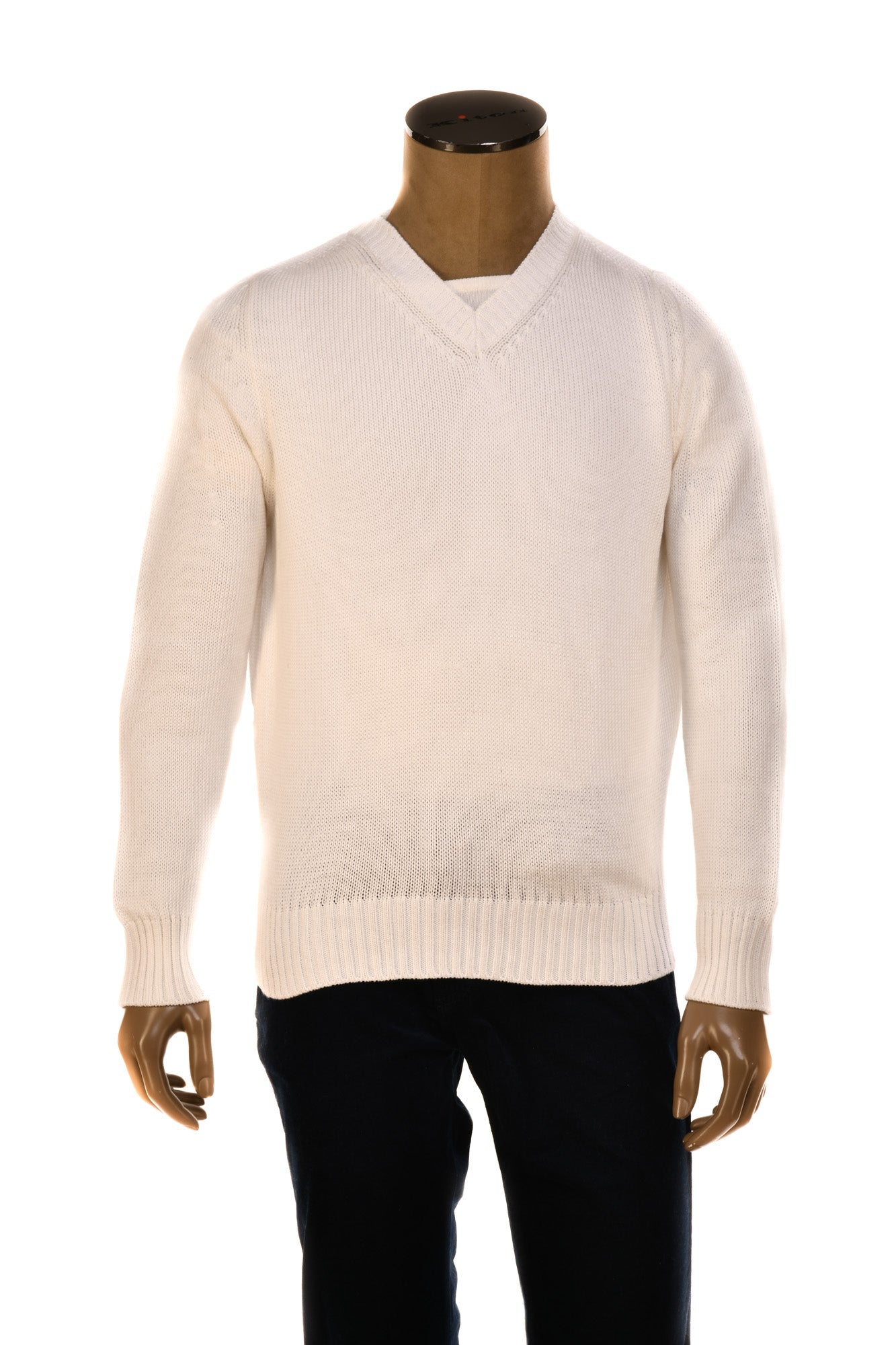Cruciani Cotton V-Neck Sweater
