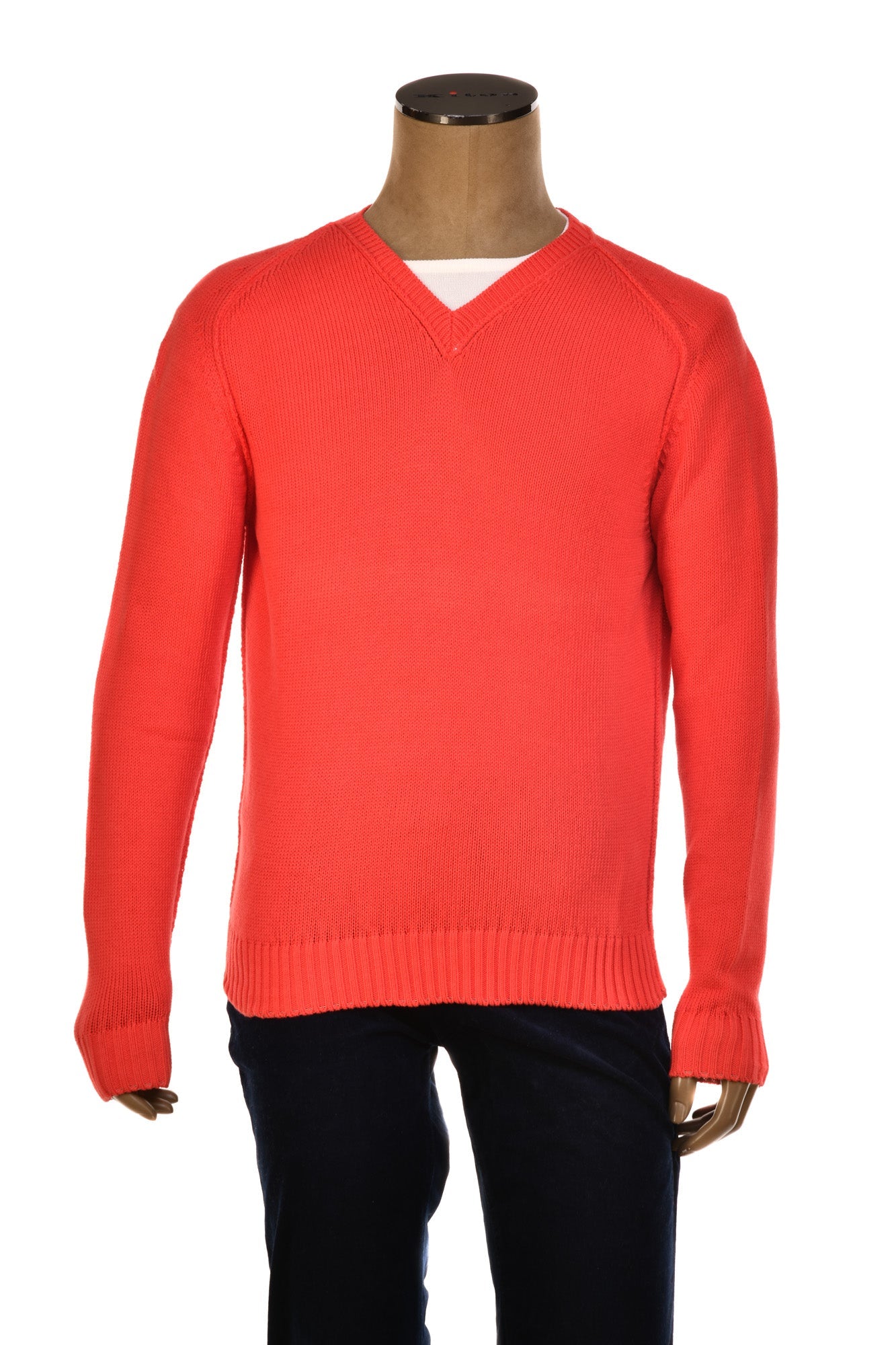 Cruciani Cotton V-Neck Sweater
