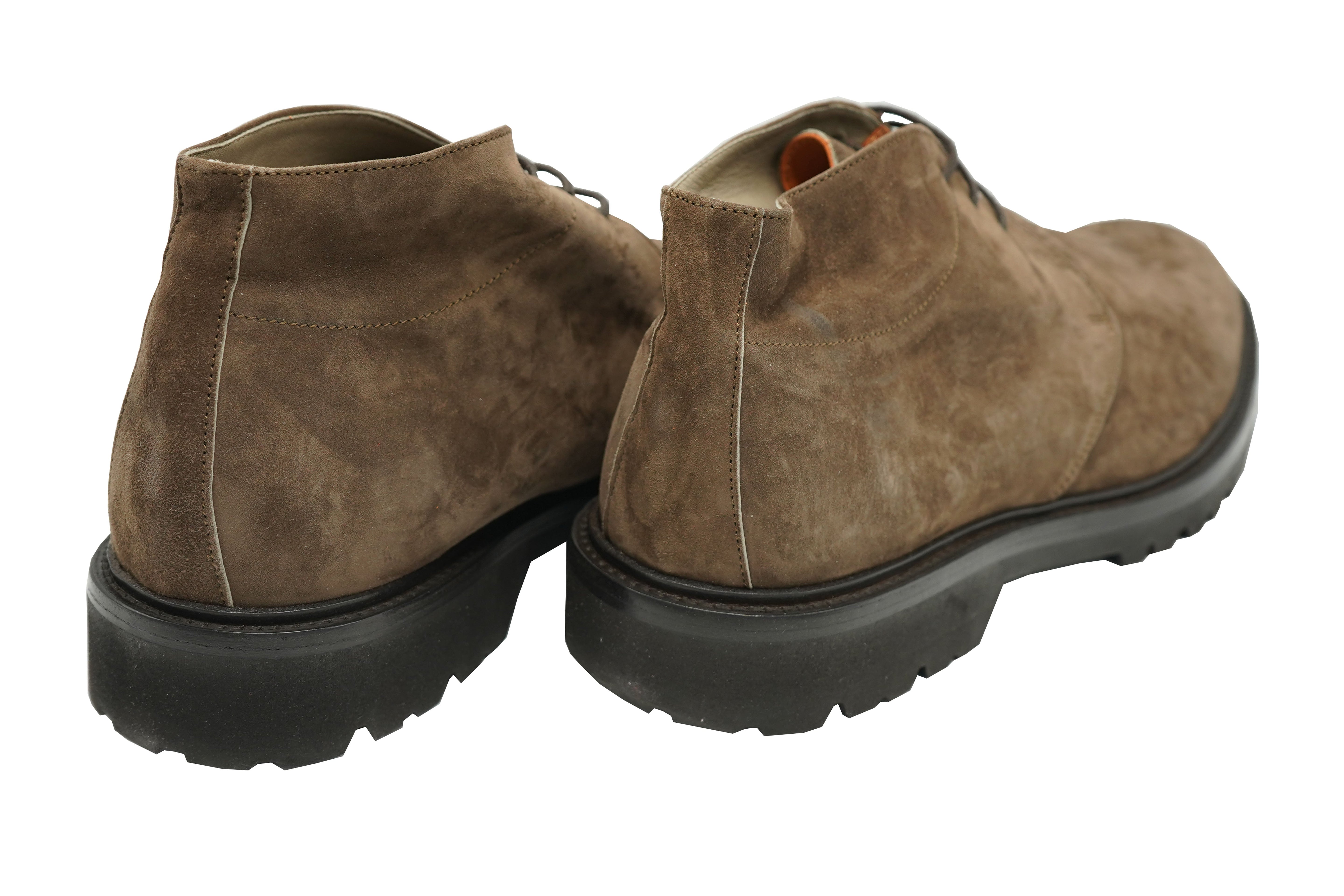 Andrea Ventura Chucca T Suede Lace-Up Boots w/ Lug Sole