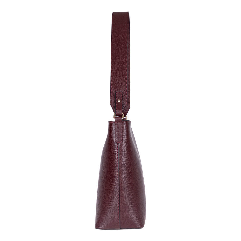 Elena Women’s Leather Tote Bag – Genuine Leather Shoulder Bag for Everyday Function | Minimal & Handcrafted