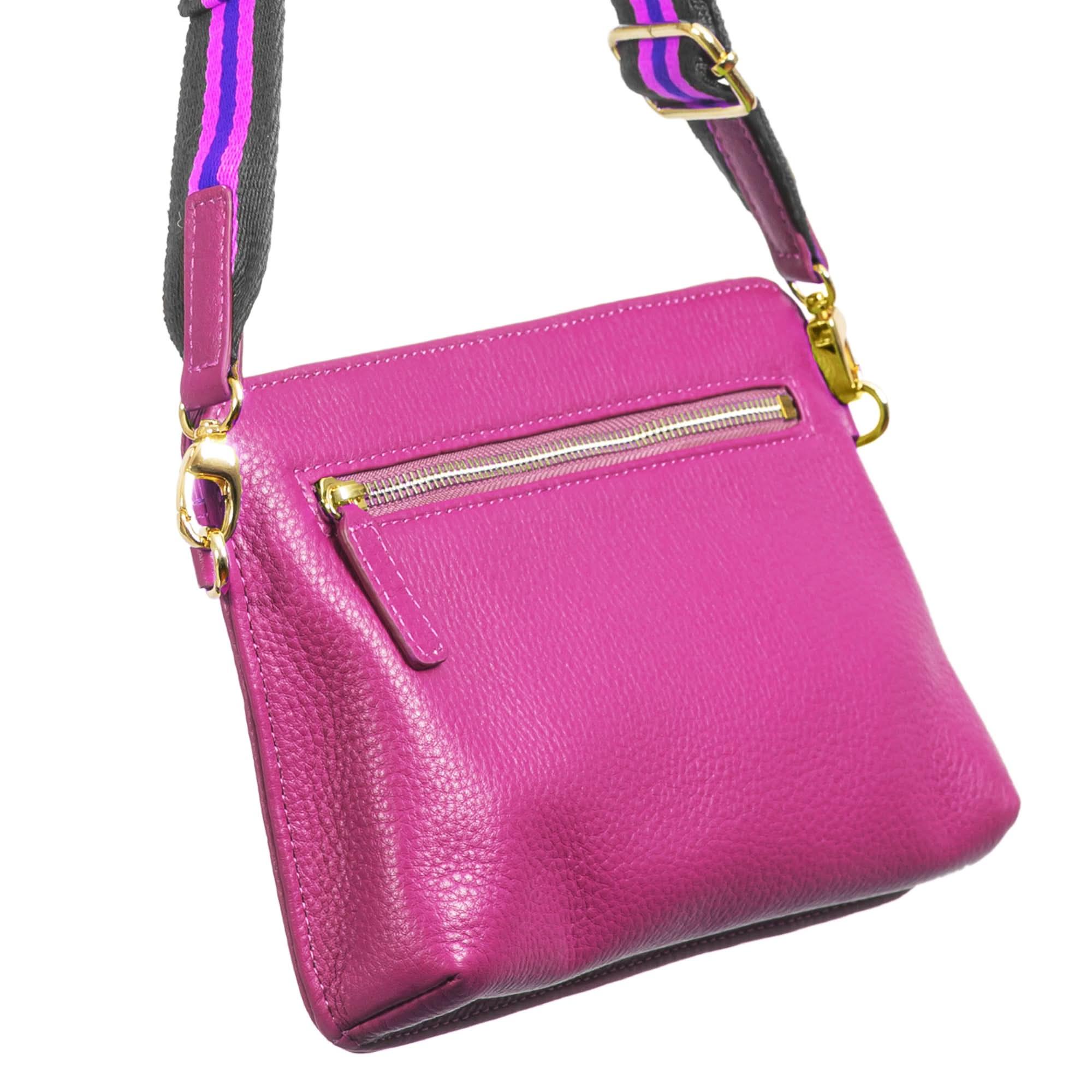 Sophia Full-Grain Leather Convertible Waist Bag