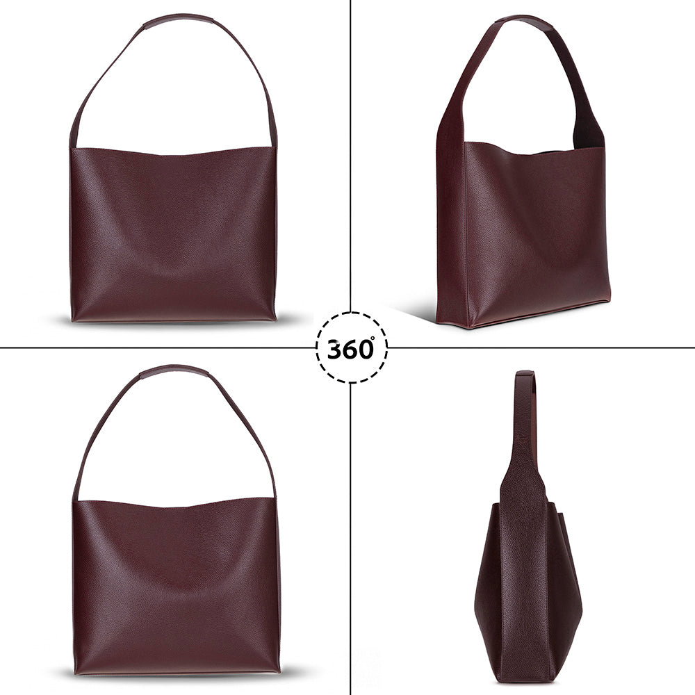 Stella Leather Women’s Tote Bag – Genuine Leather Shoulder Bag for Everyday Elegance | Minimal & Handcrafted