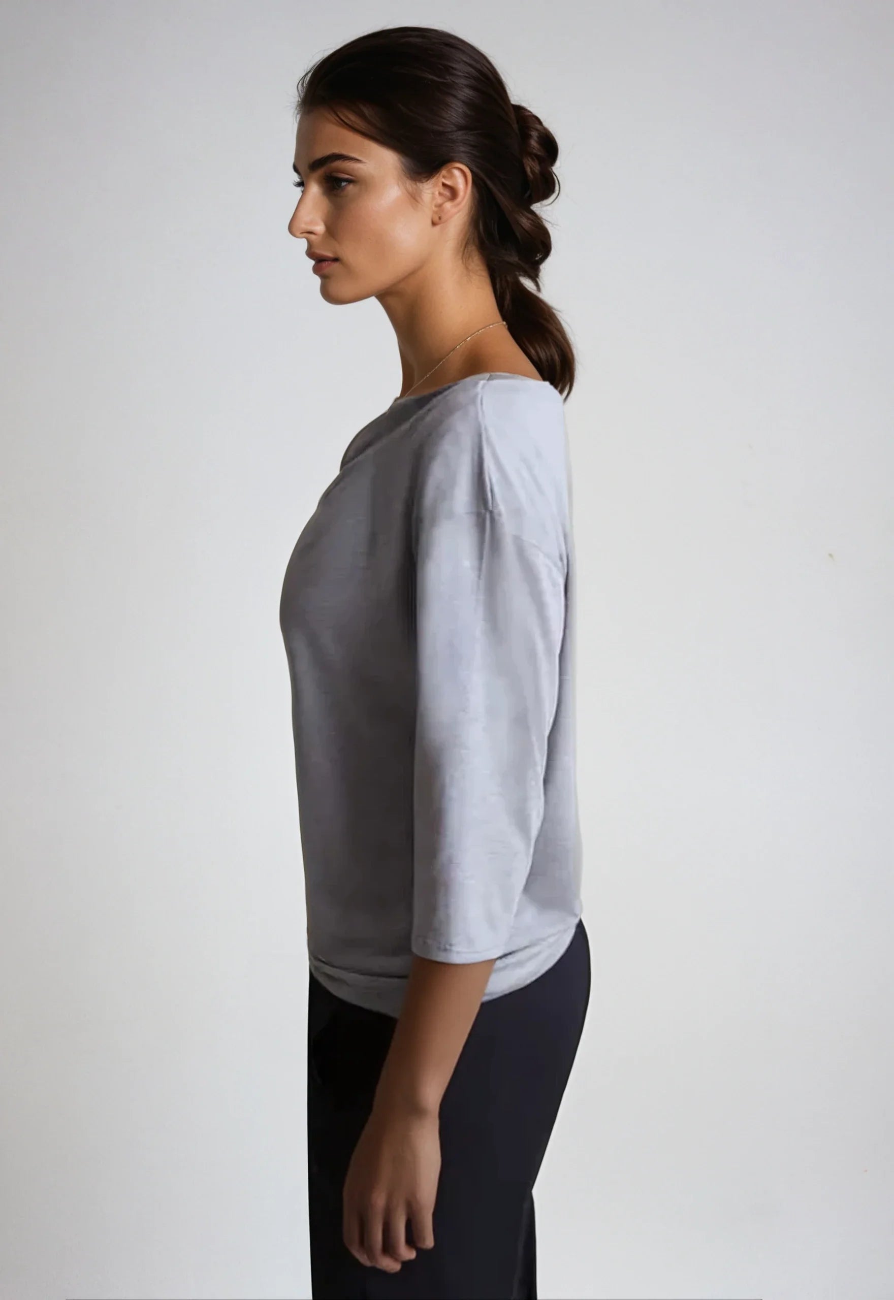 Bon Voyage Travel Tee - Heather Grey