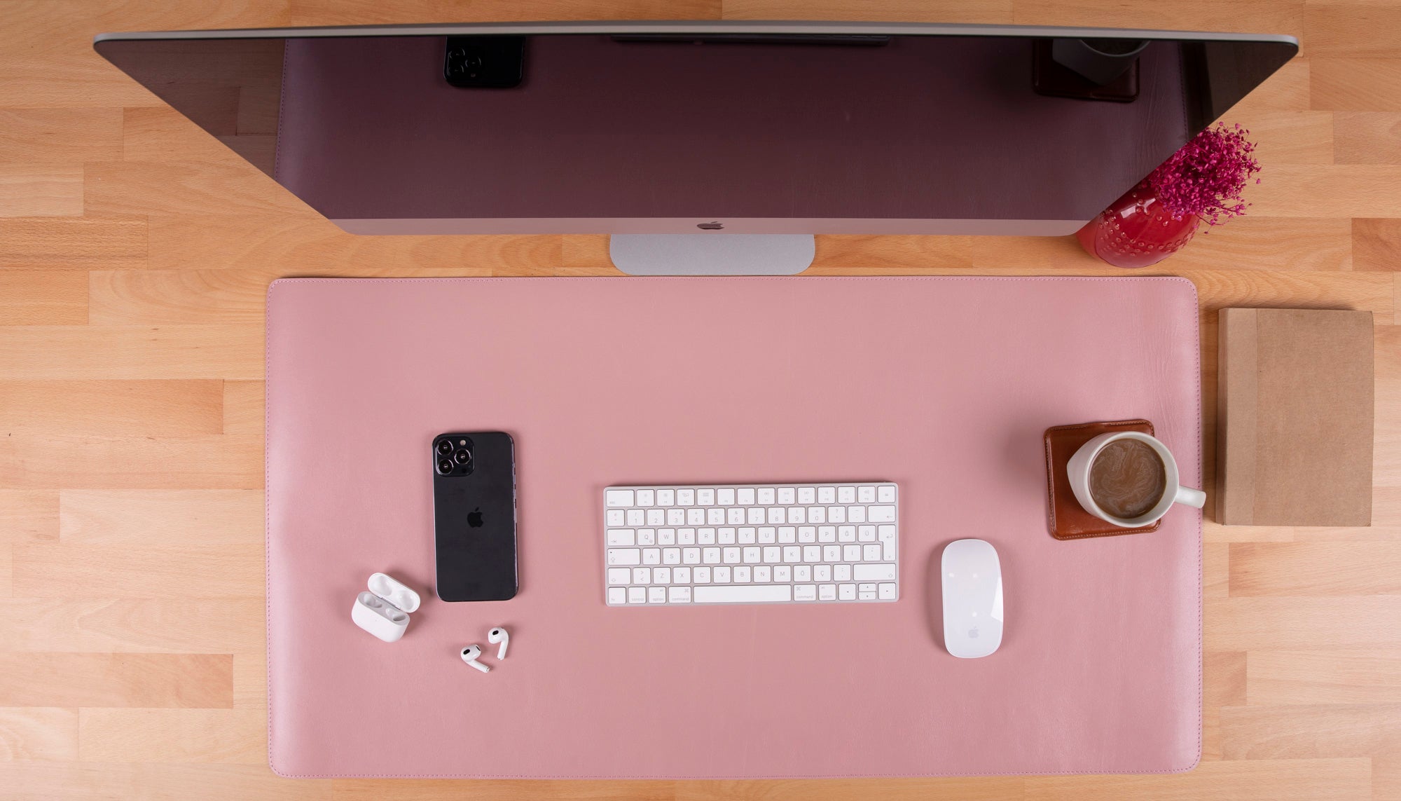 Natural Leather Desk Mat (91 cm x 48 cm)