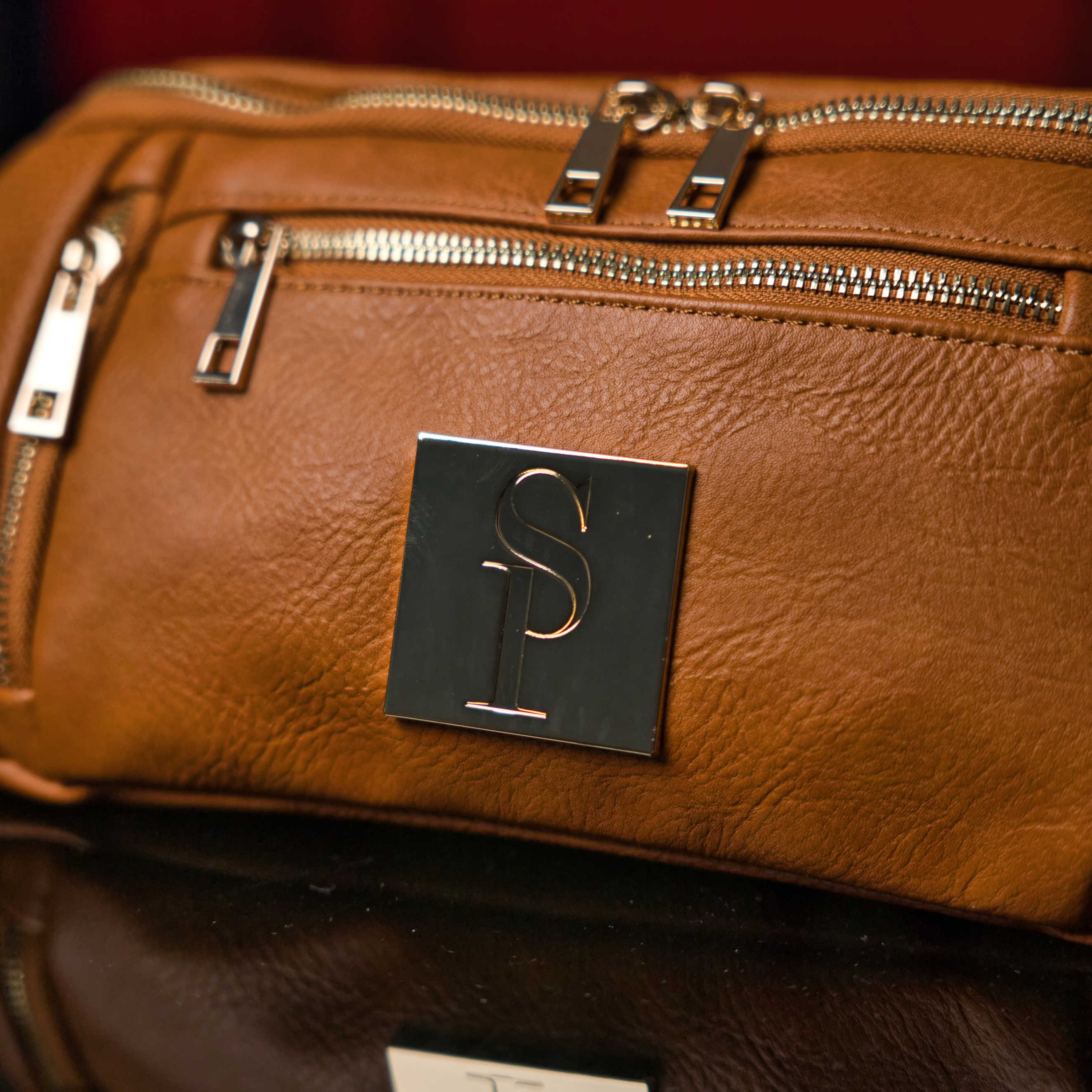 Brown Luciano Leather Sling Bag