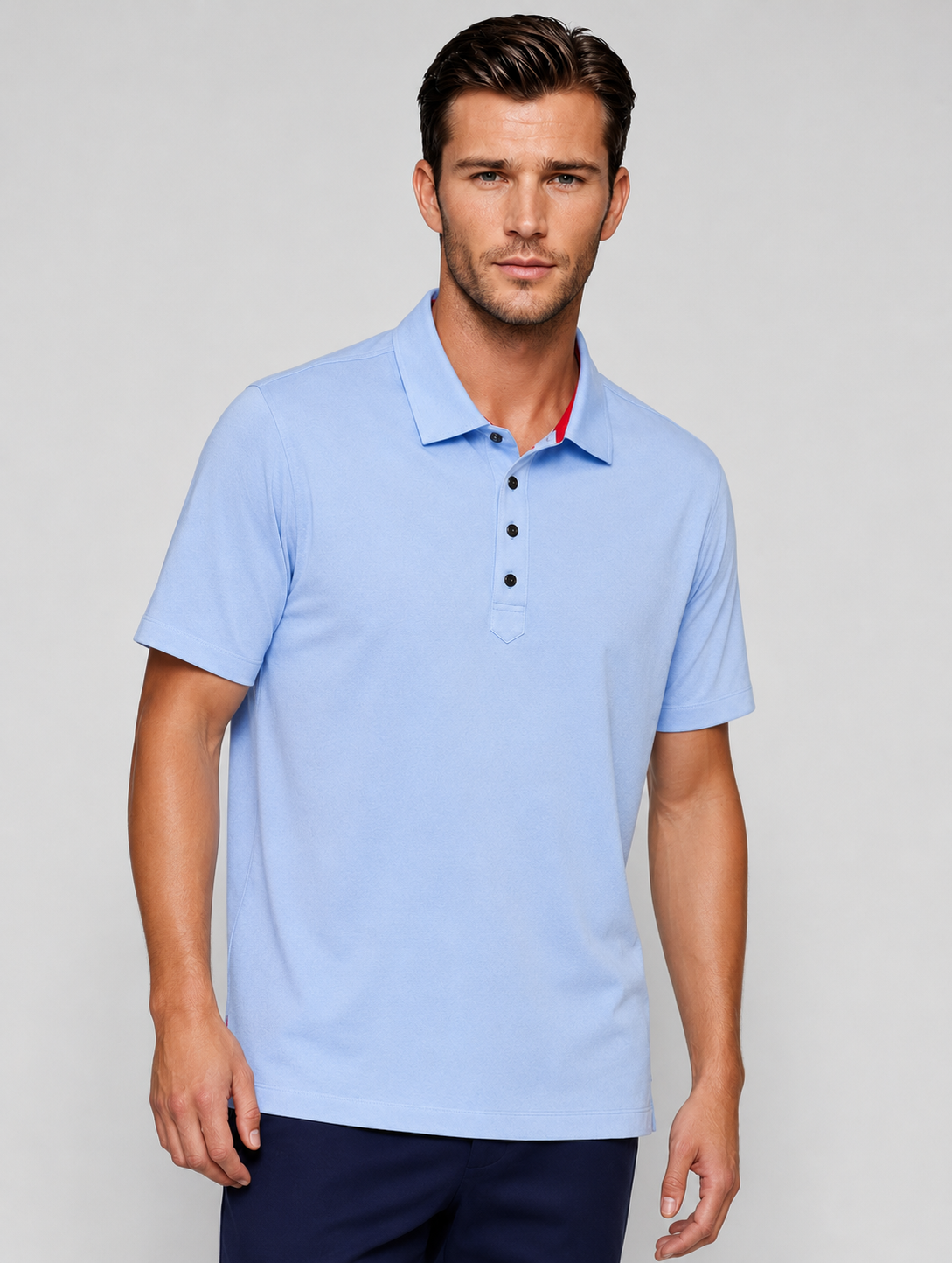 Buki Cinqo Polo - Cool Blue - Men
