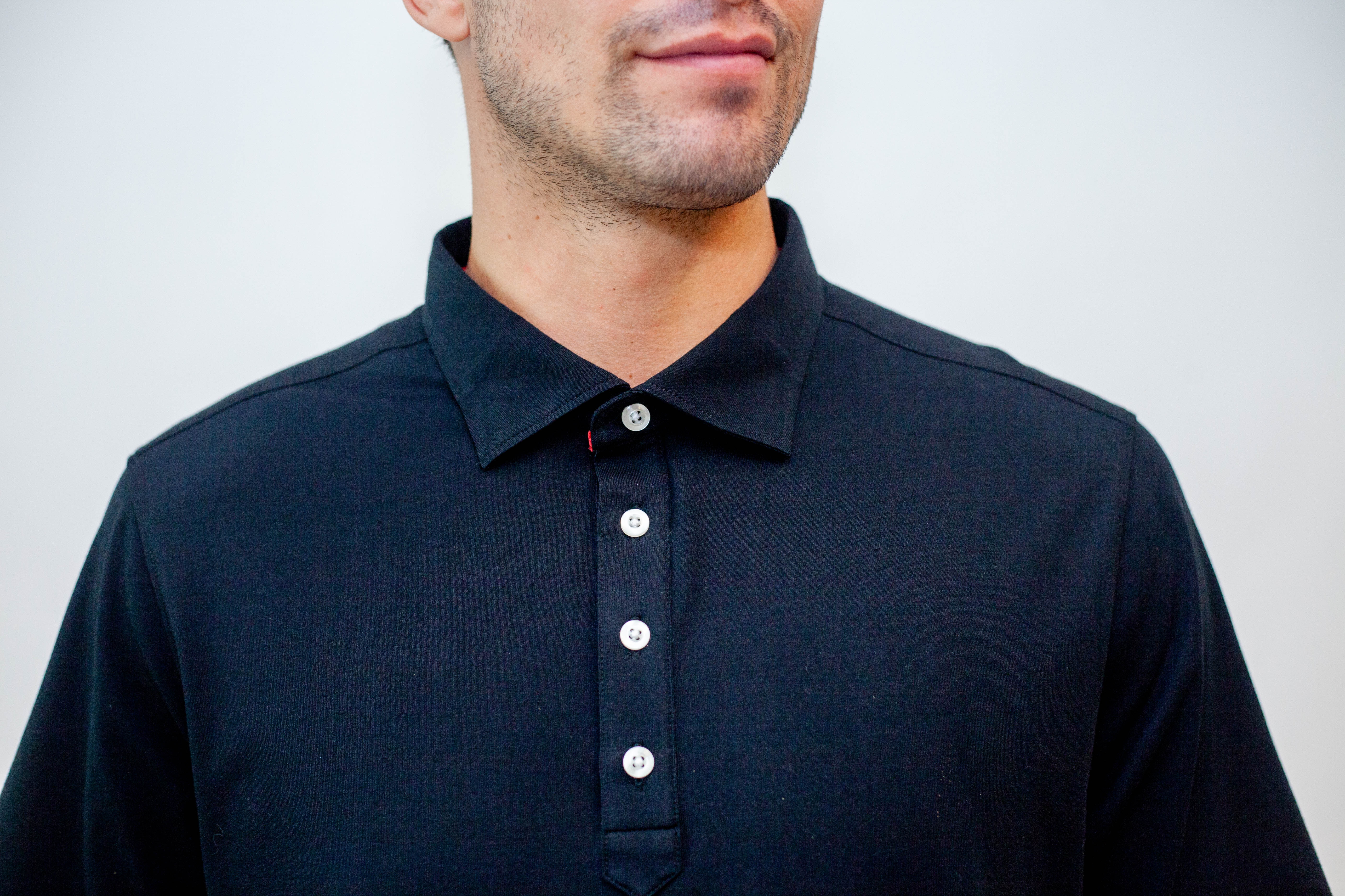 Buki Cinqo Polo - Black - Men