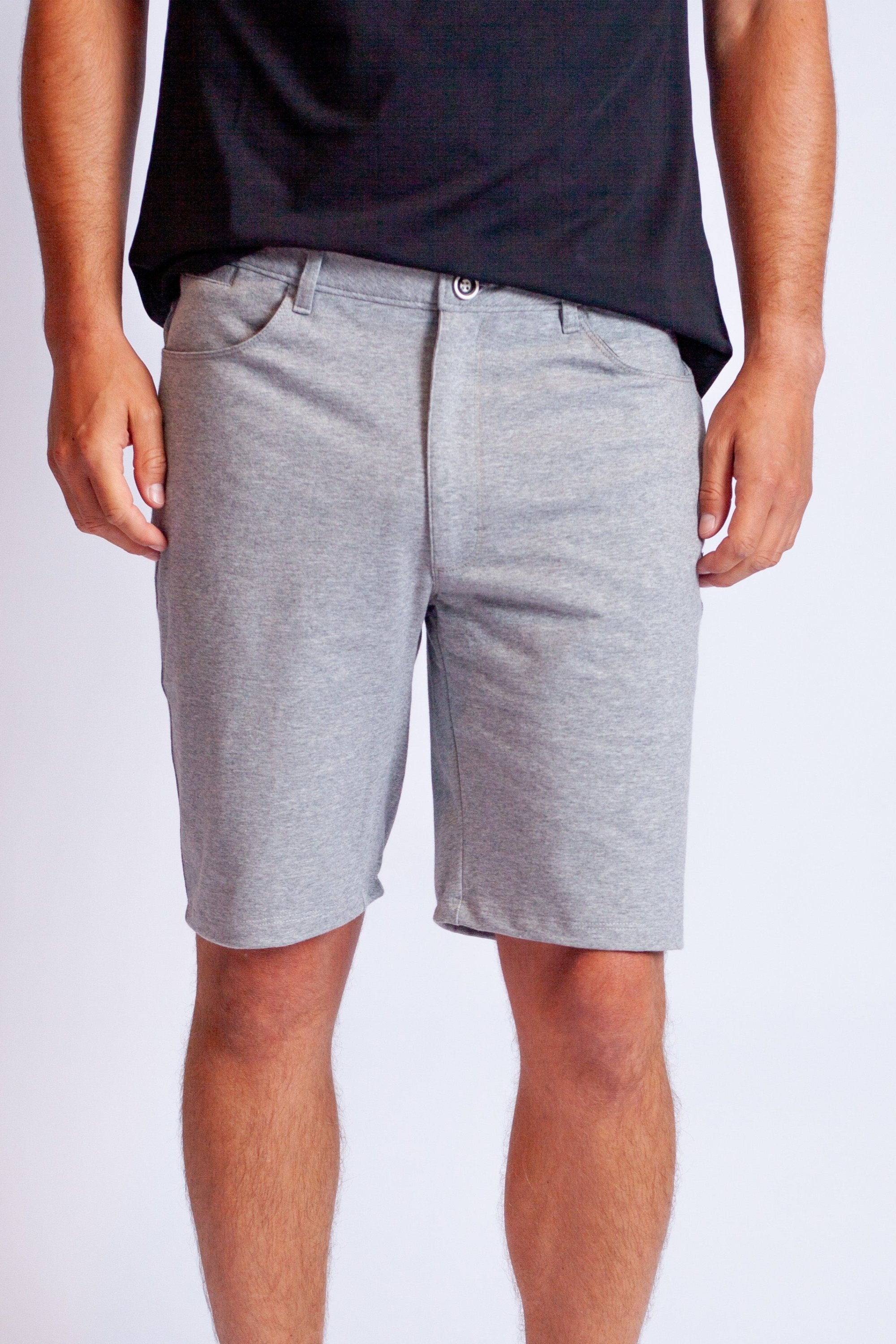 High-Five Tech Shorts - Heather Grey - Men