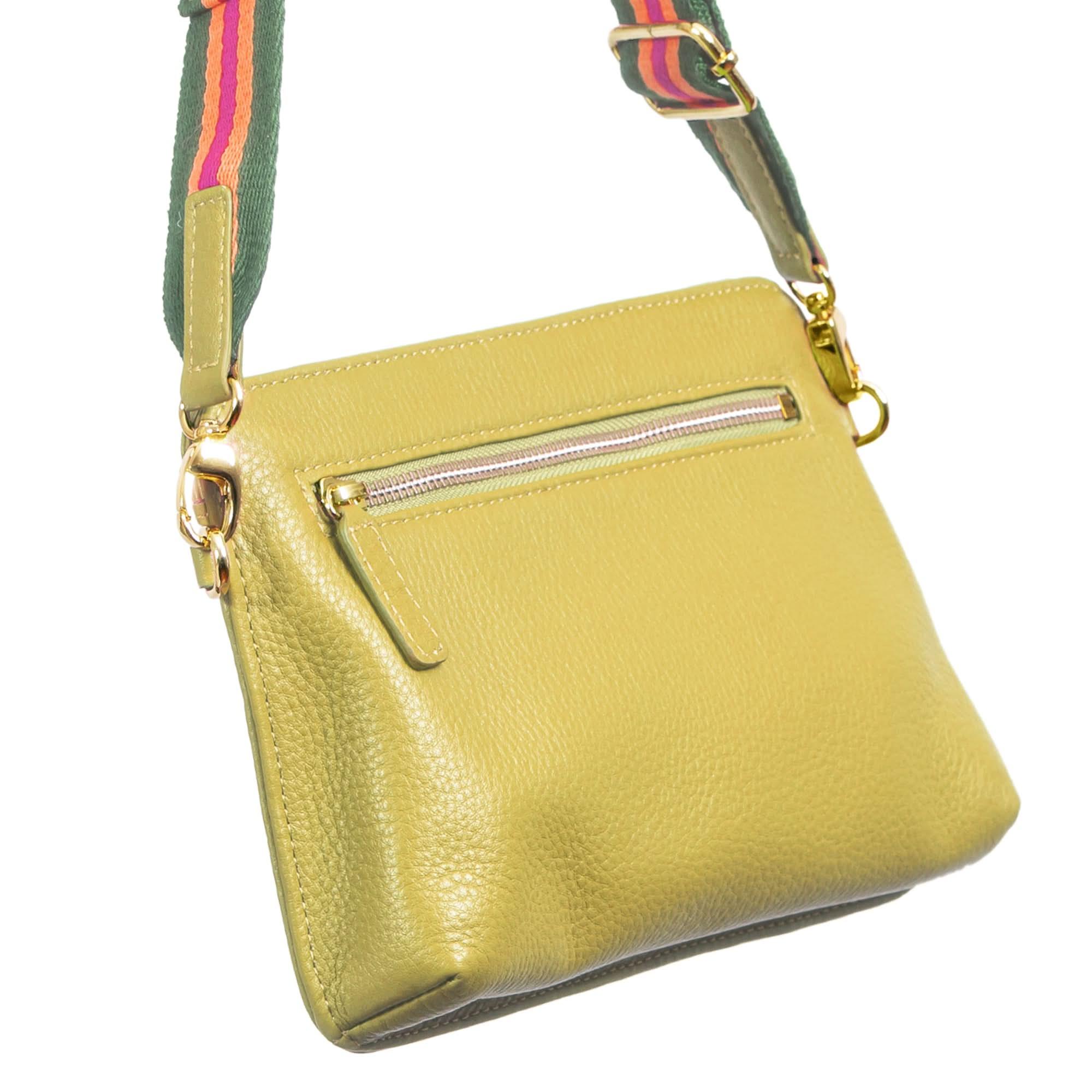 Sophia Full-Grain Leather Convertible Waist Bag