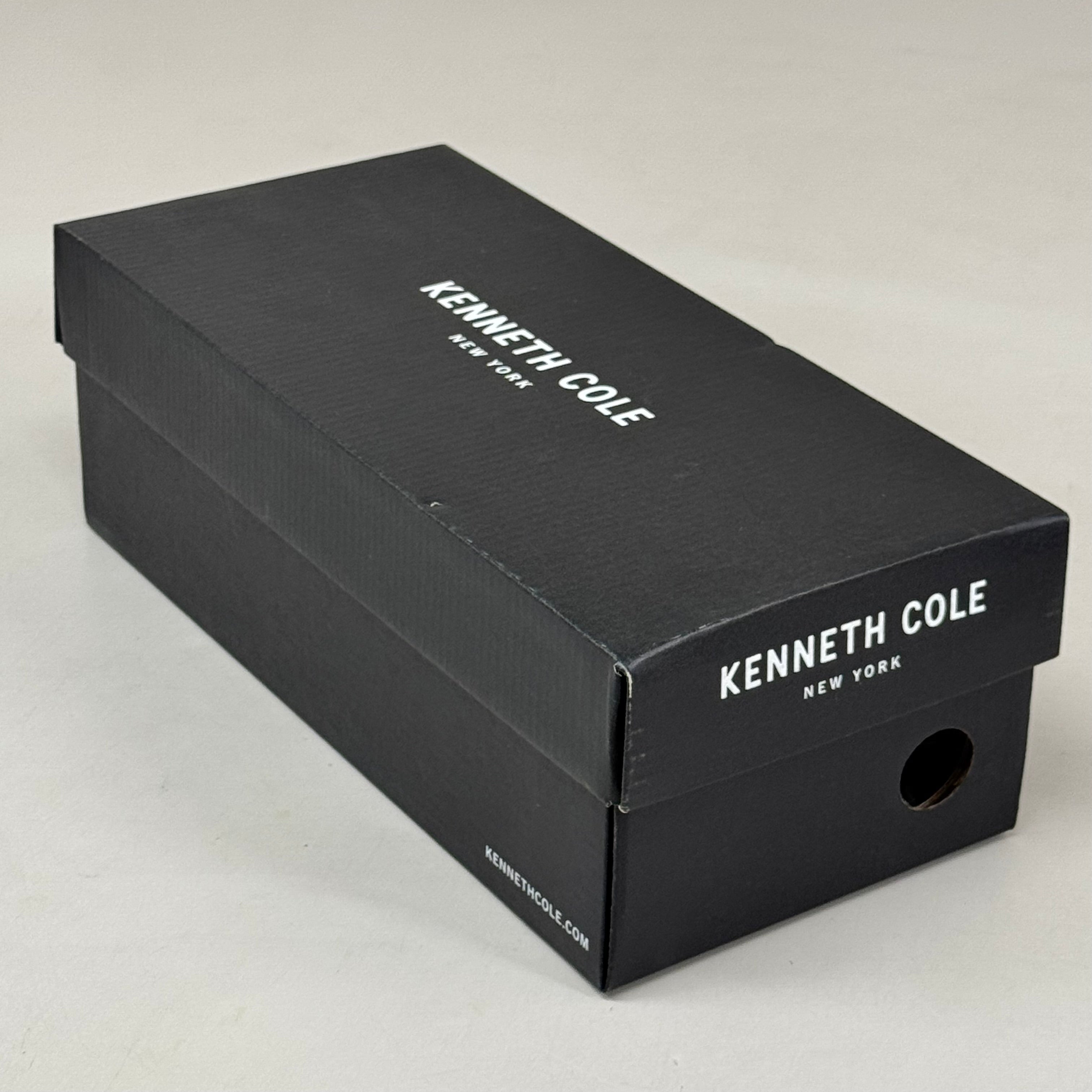 KENNETH COLE New York Zeta Raffia Jewel Jane Flat Women's Sz 9 Black KL25ZMJ01