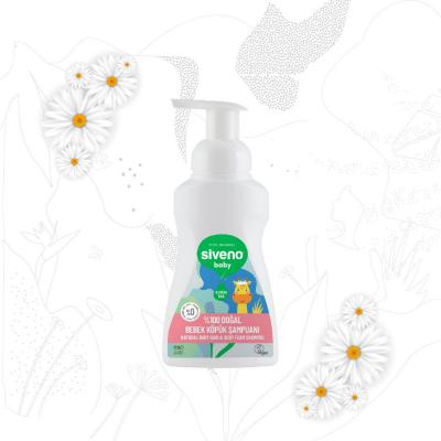 Siveno Baby Natural Shampoo: Gentle, Hypoallergenic & Paraben-Free - Perfect Baby Hair and Body Wash for Sensitive Skin (8.45 fl oz)