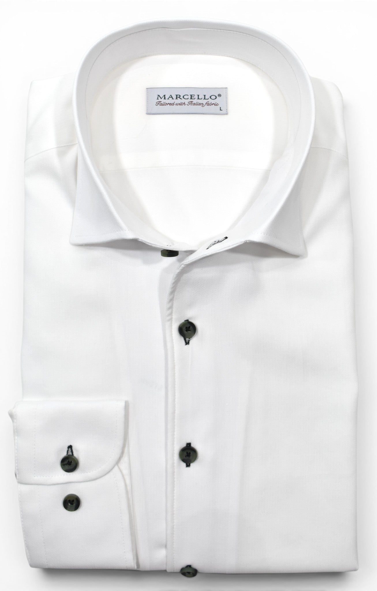 DS127 526 Hunter Tonal White Shirt