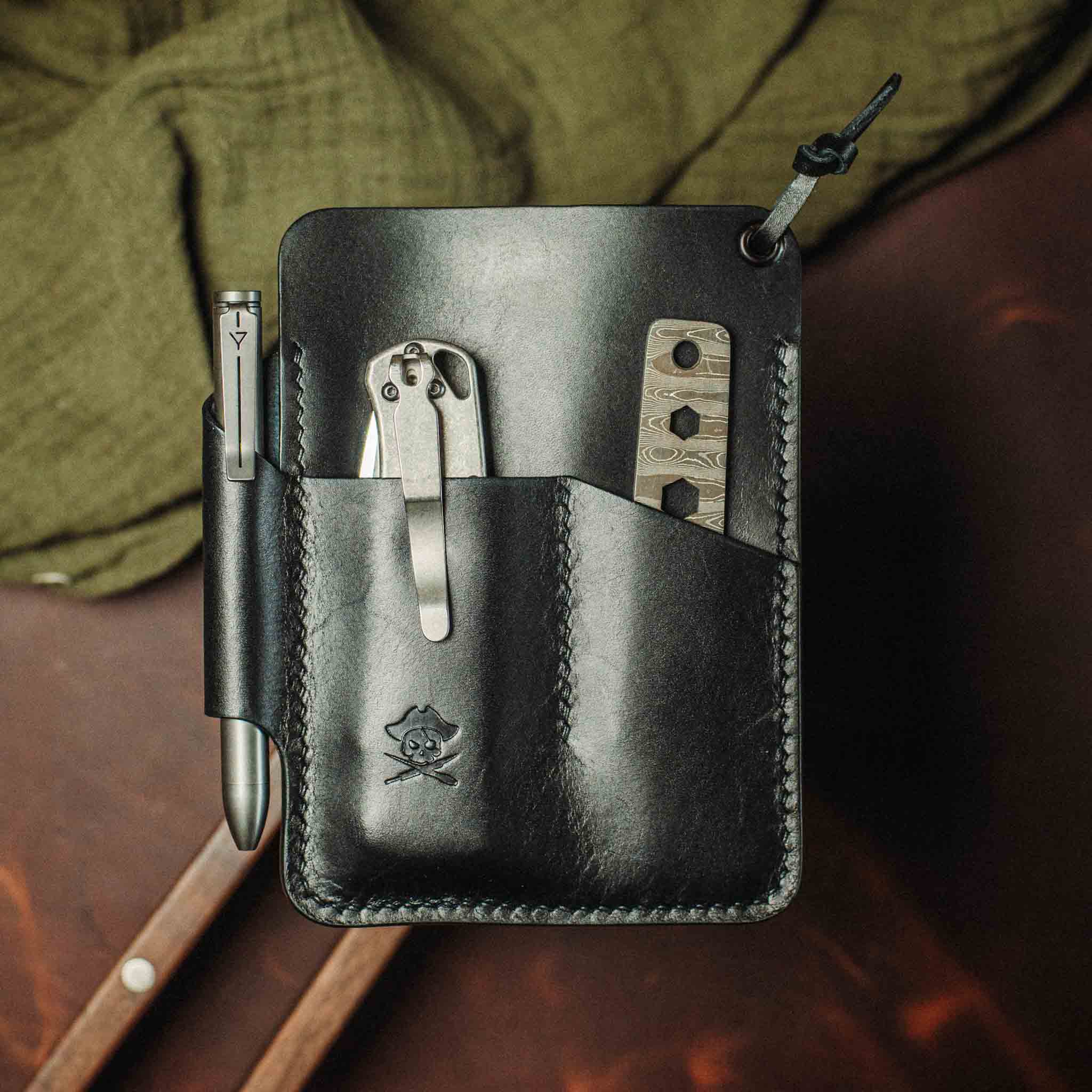 Pirate Goods First Mate Fatty – Large Leather EDC Organizer