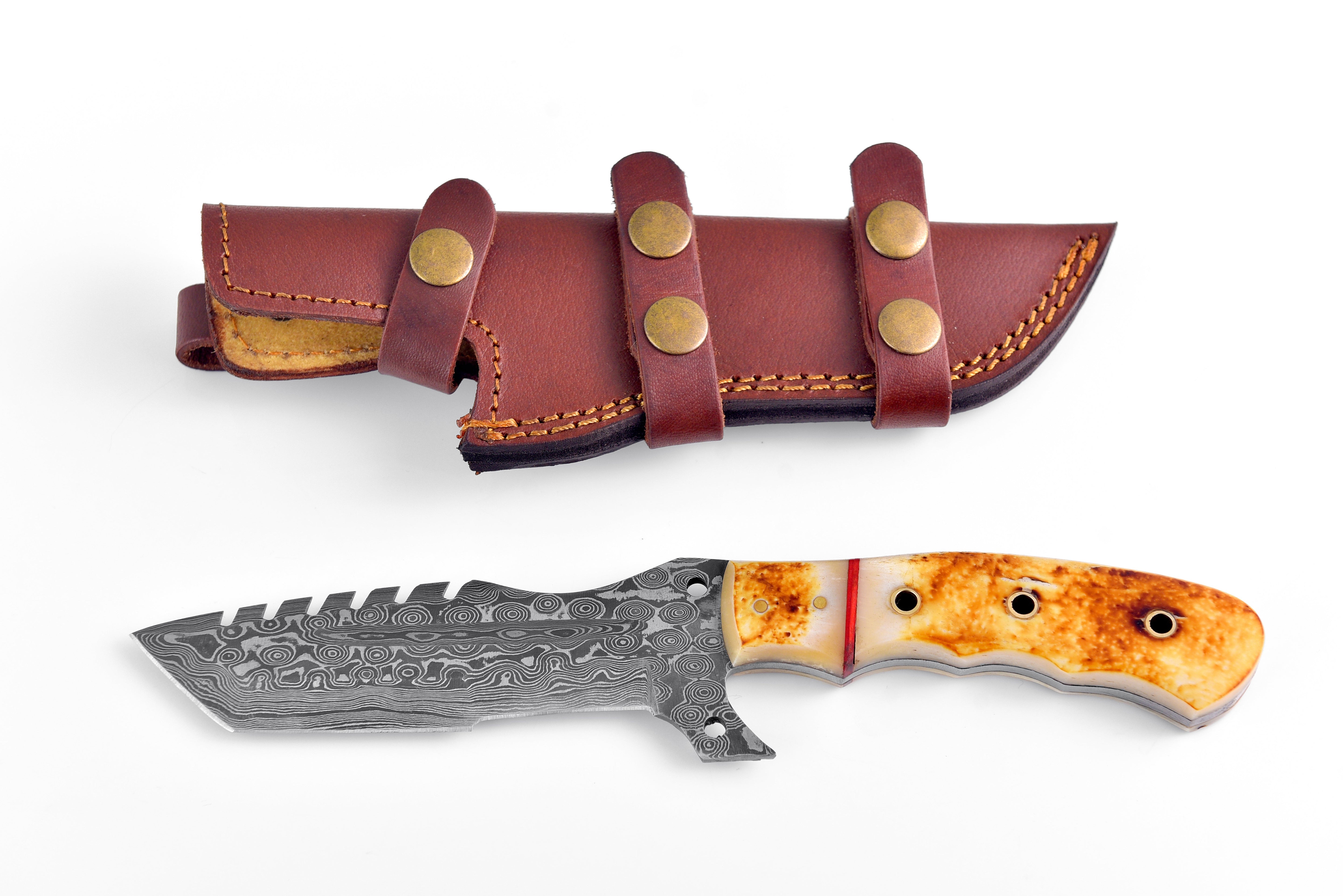 Flamed Vanguard Damascus Tracker Edition TK-109