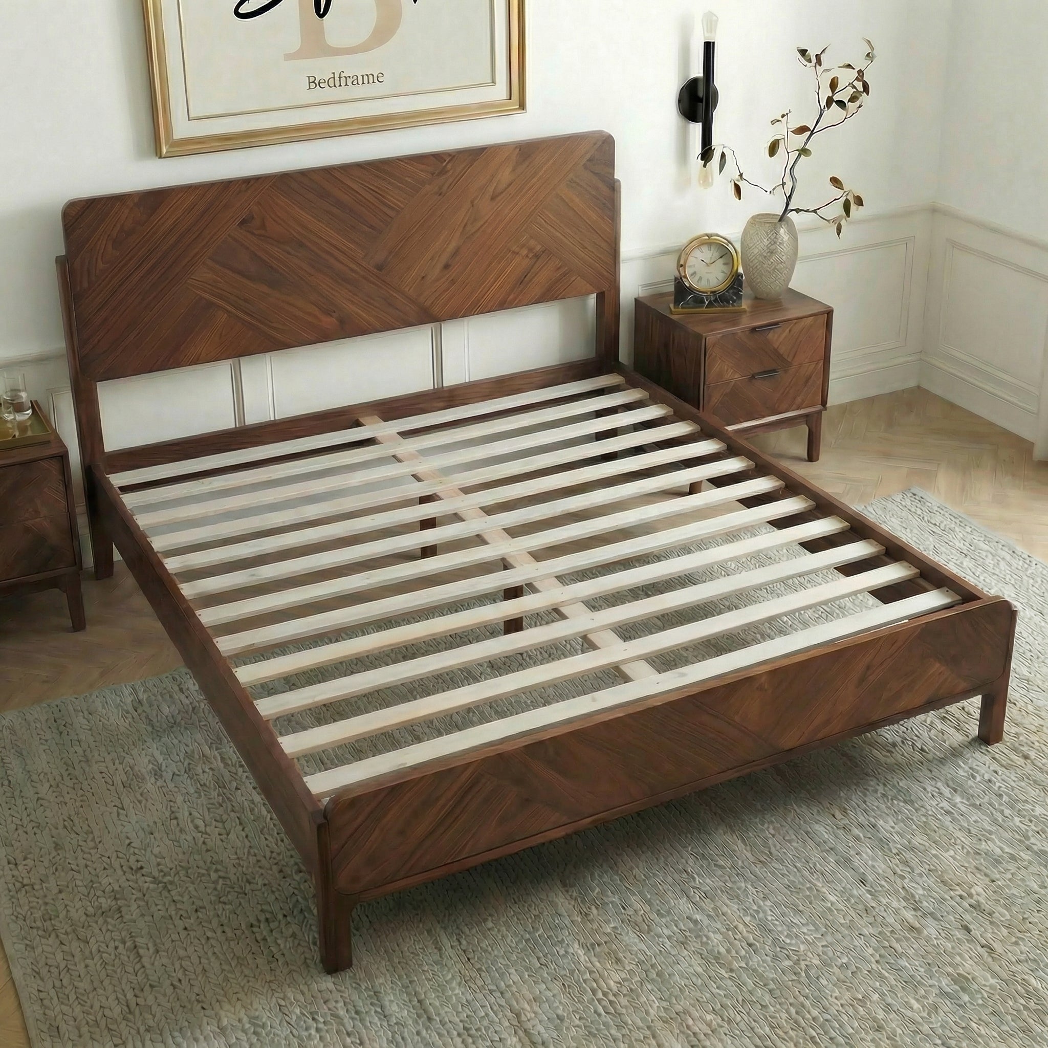 Bifrost Solid Wood Bed Frame