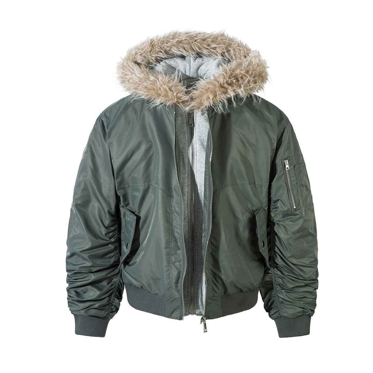 Two fake warm cotton jackets for pilots