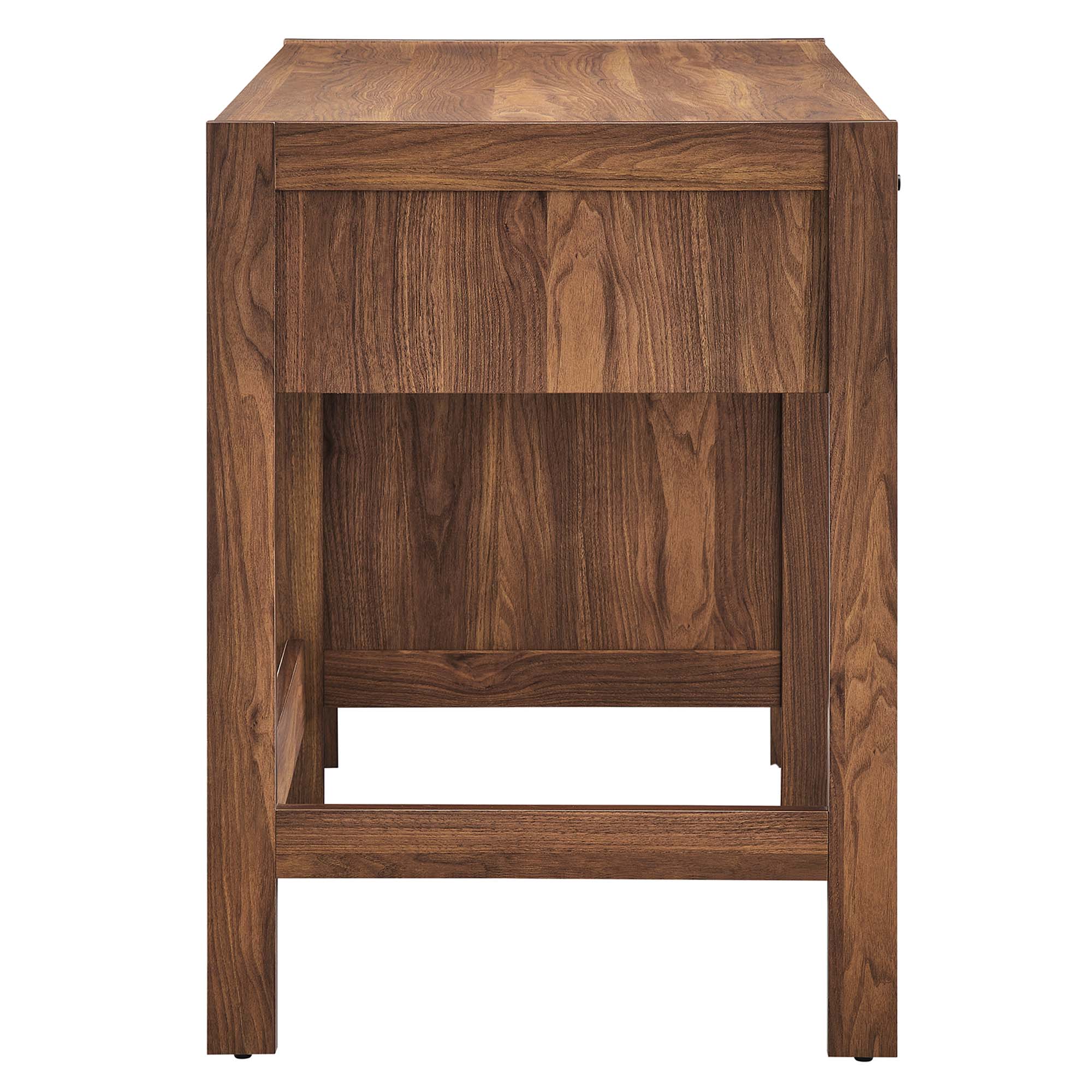 Capri 49" Wood Grain Office Desk by Modway