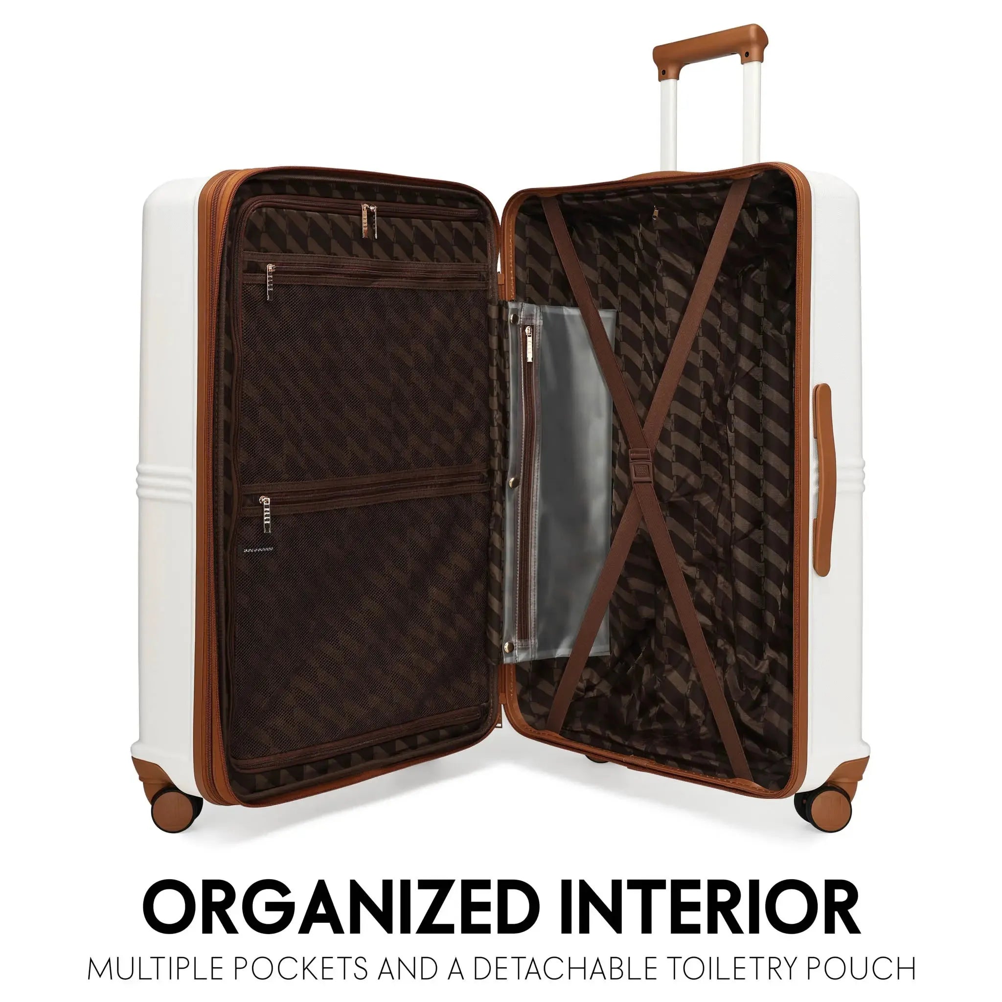 Expedition 3 Piece Expandable Polycarbonate Luggage Set