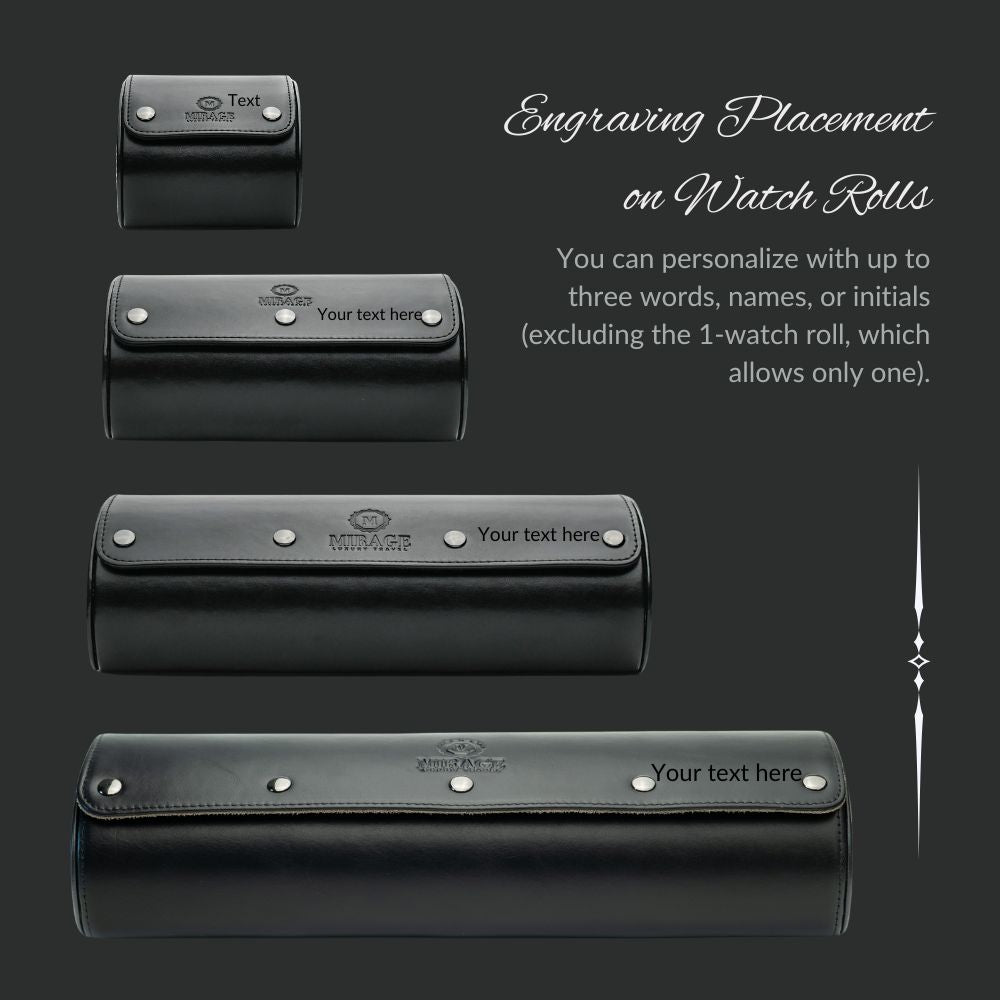 3 Watch Case - Jade Black