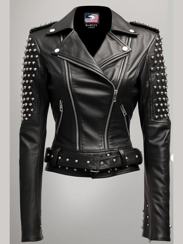 Ella Women Real Black Leather Jacket