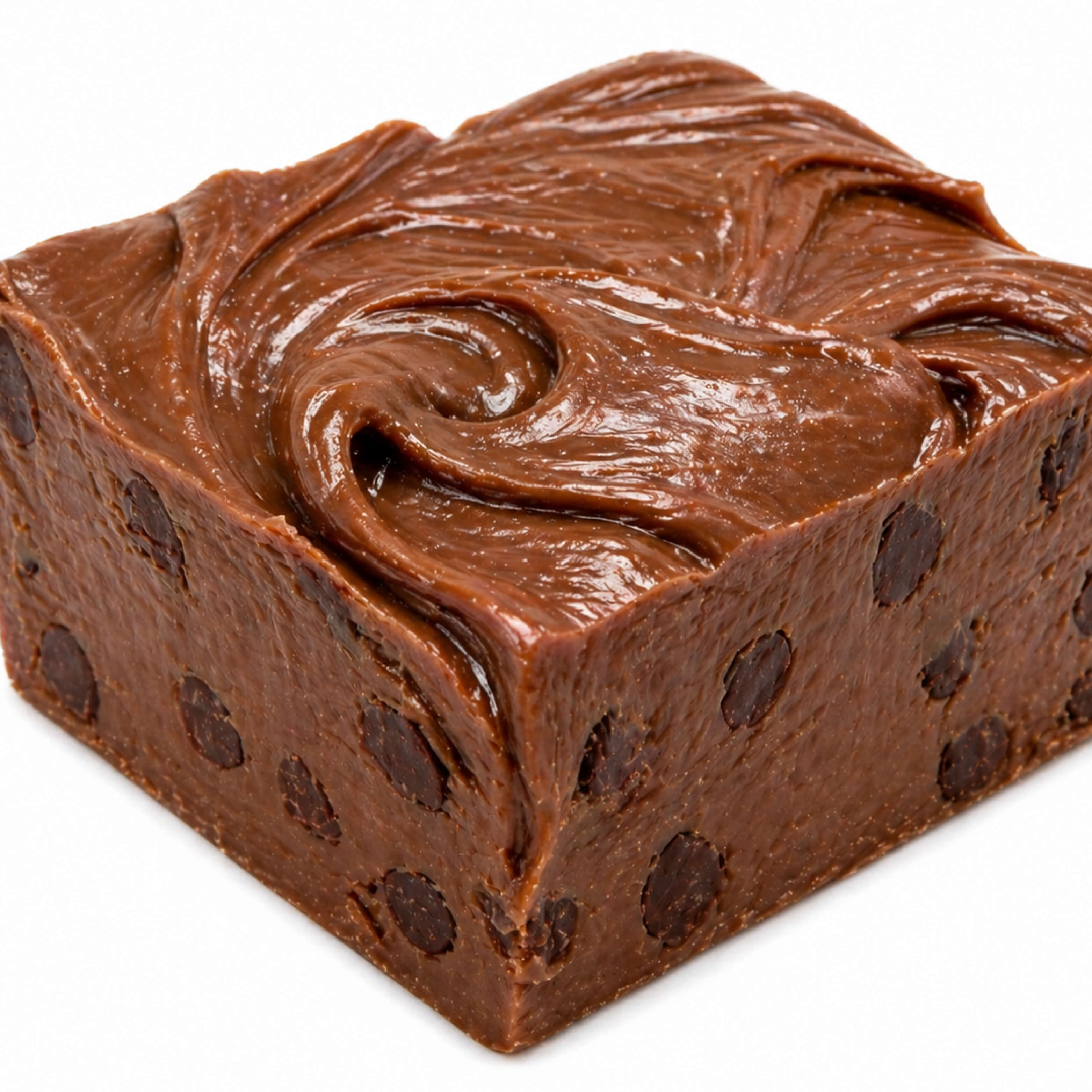 Chocolate Chip Swirl Fudge