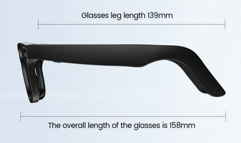 AI Smart Glasses with HD Camera & Translation