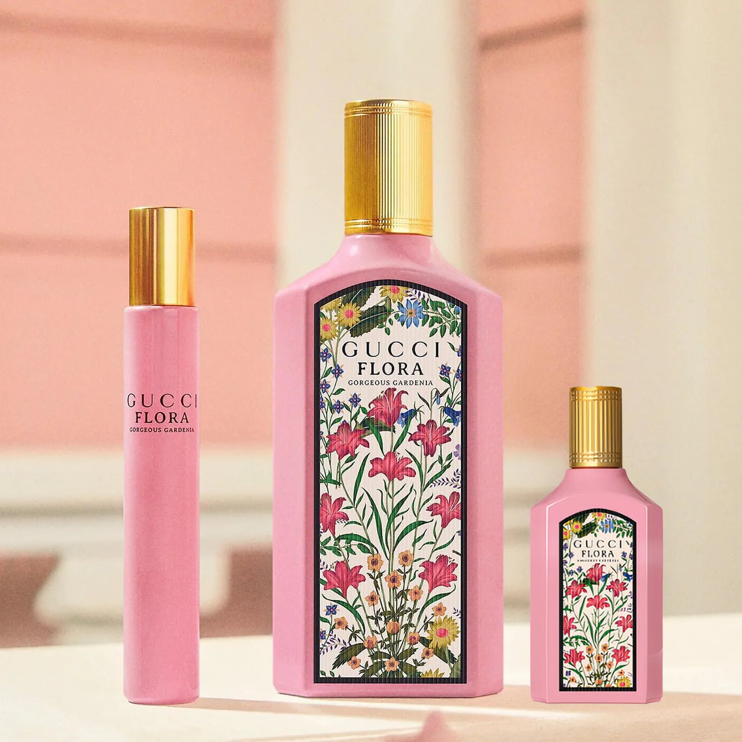 Gucci Flora Gardenia Eau de Parfum Gift Set (3-Piece)