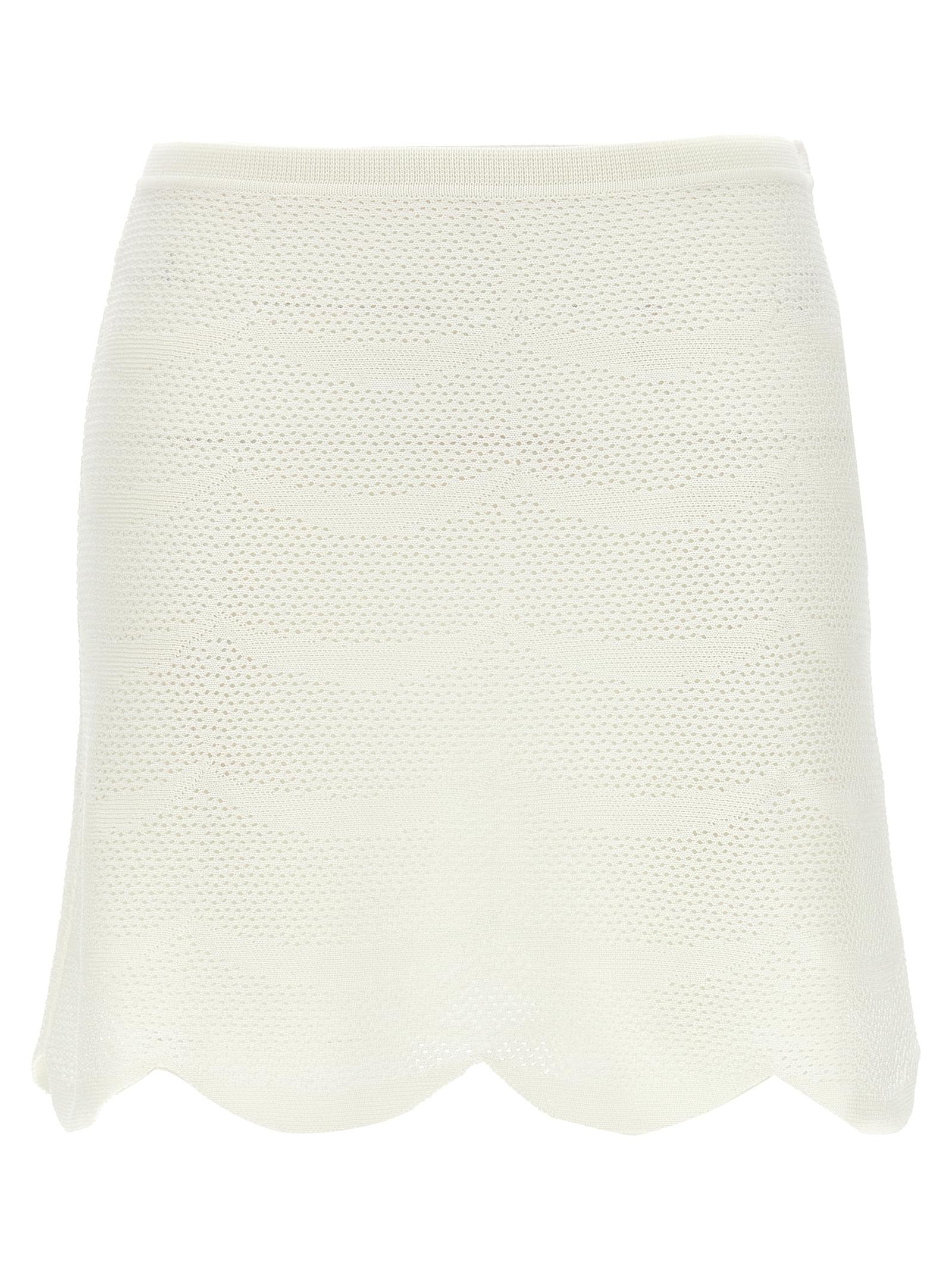 Tom Ford Women Crochet Mini Skirt