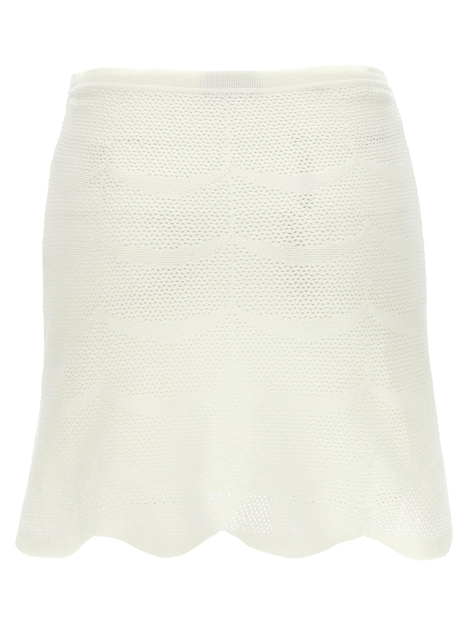 Tom Ford Women Crochet Mini Skirt