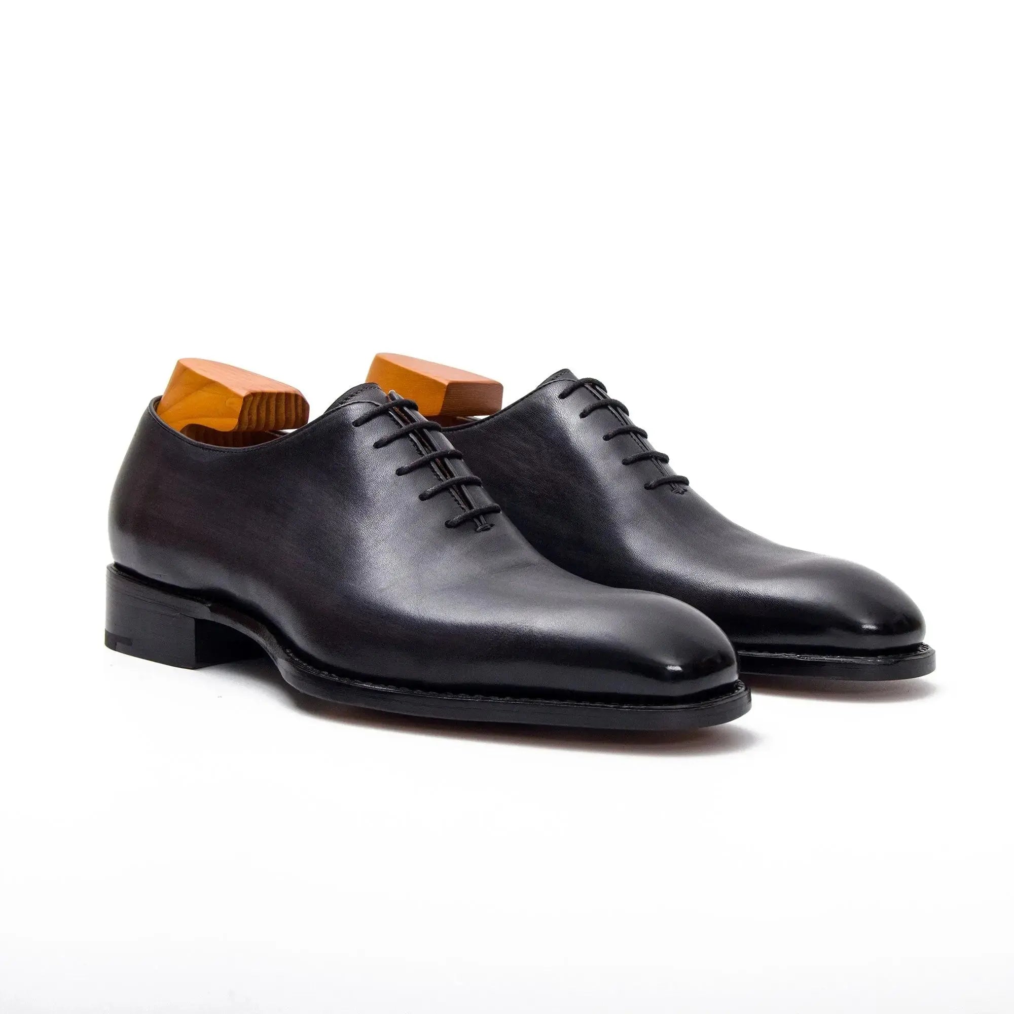 Seamless Goodyear Mens Lron Gray Oxford Dress Shoes
