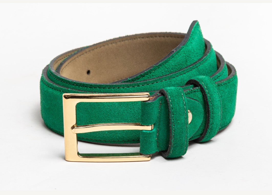 C Collection Suede Oxford - Green