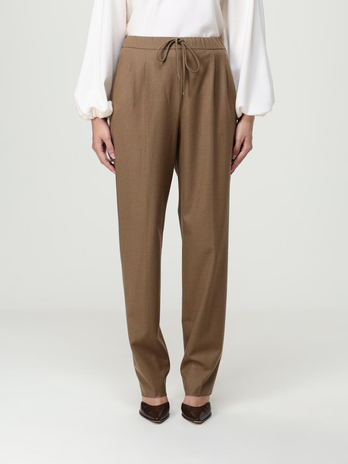 Max Mara Pants Woman Brown