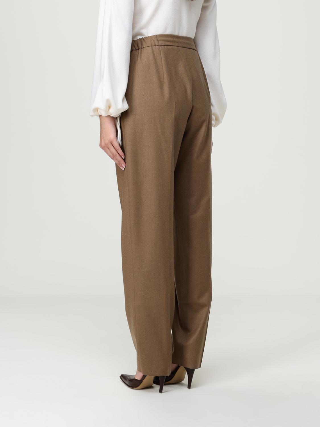 Max Mara Pants Woman Brown