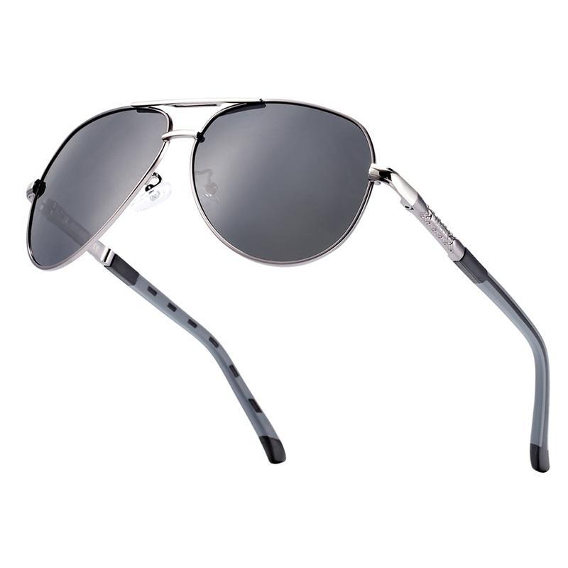 Retro Vintage Elegant Luxury Business High Quality Men Polarized Aviation Pilot Retro Classic Sunglasses With UV400 Protection