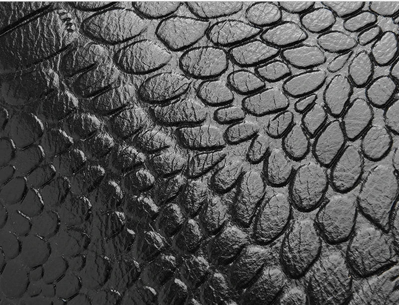 Luxury Crocodile Pattern Handbag for Women | Winter New PU Leather Tassel Shoulder Bag (Brands Design Handle Bag, Lady Purse)