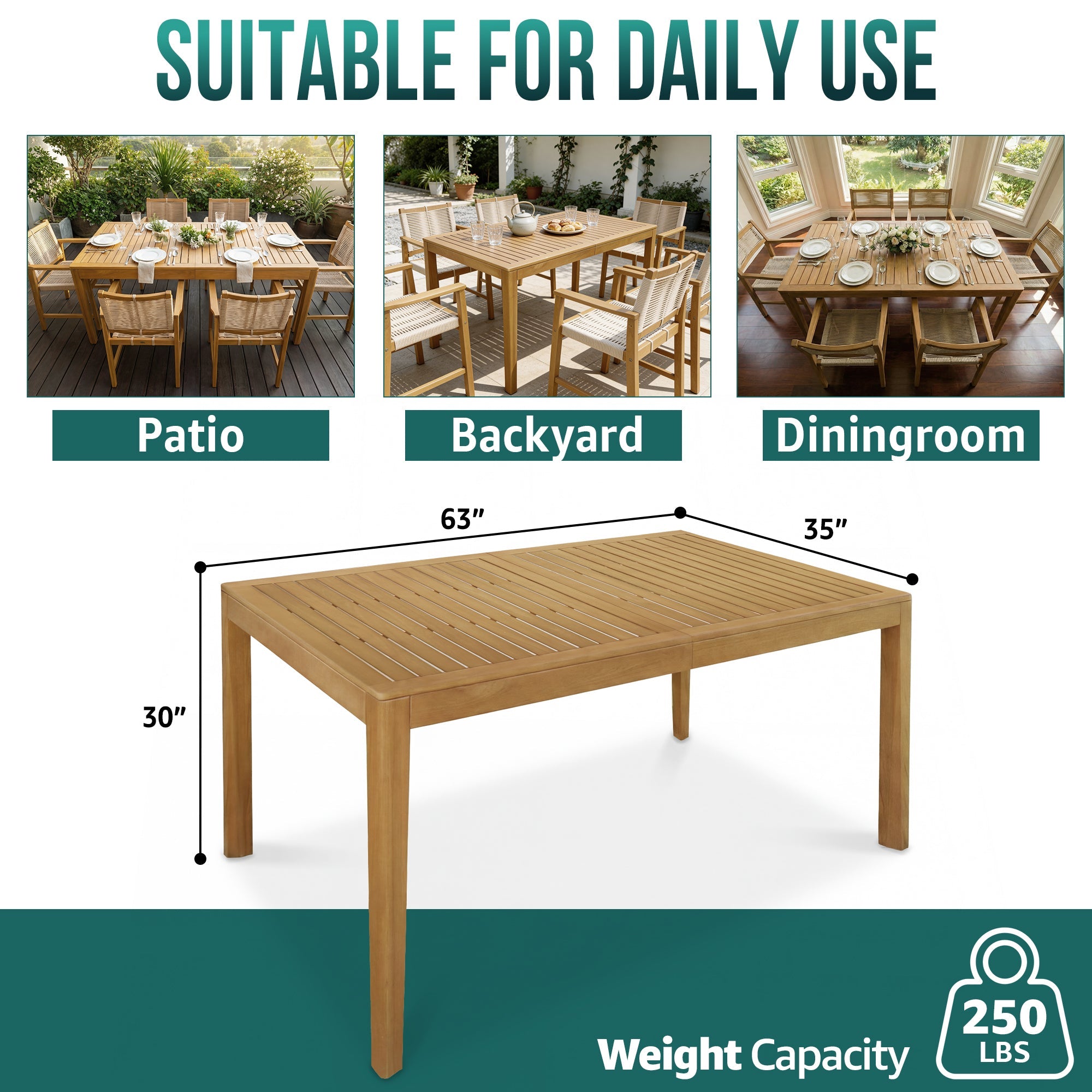Classic Dining Table