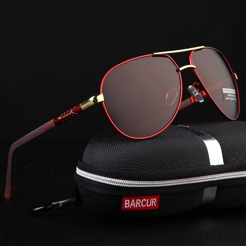 Retro Vintage Elegant Luxury Business High Quality Men Polarized Aviation Pilot Retro Classic Sunglasses With UV400 Protection