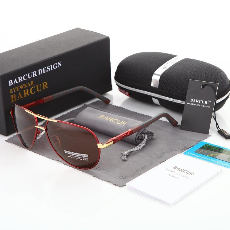 Retro Vintage Elegant Luxury Business High Quality Men Polarized Aviation Pilot Retro Classic Sunglasses With UV400 Protection