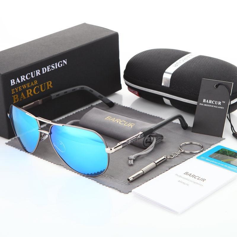 Luxury Popular Aluminum Magnesium Men's Sunglasses Men Polarized Mirror Glasses oculos Male Eyewear Accessories For Men Aviation Design