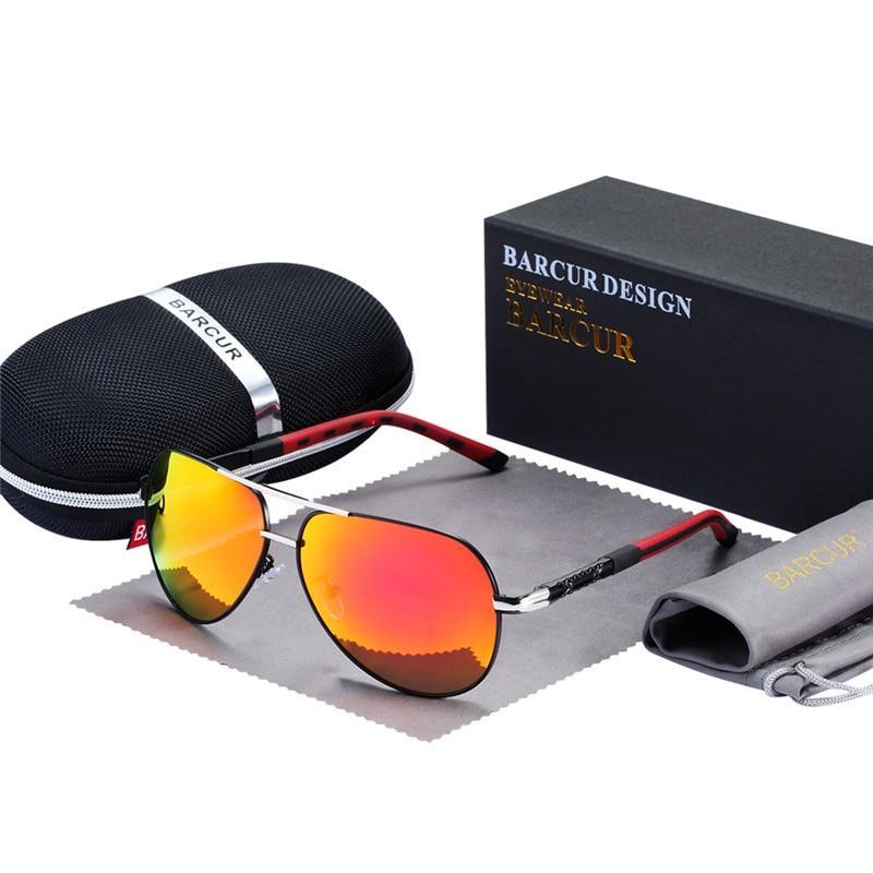 Retro Vintage Elegant Luxury Business High Quality Men Polarized Aviation Pilot Retro Classic Sunglasses With UV400 Protection