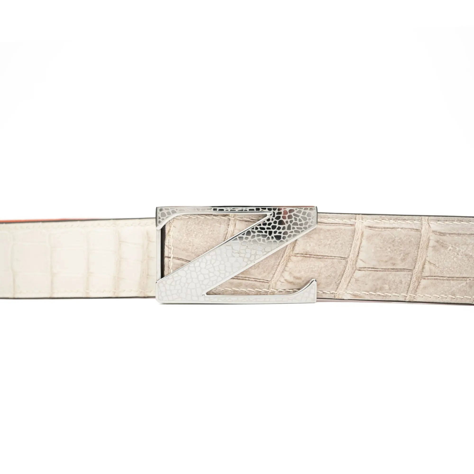Handcrafted Alligator Leather Belts DVG140