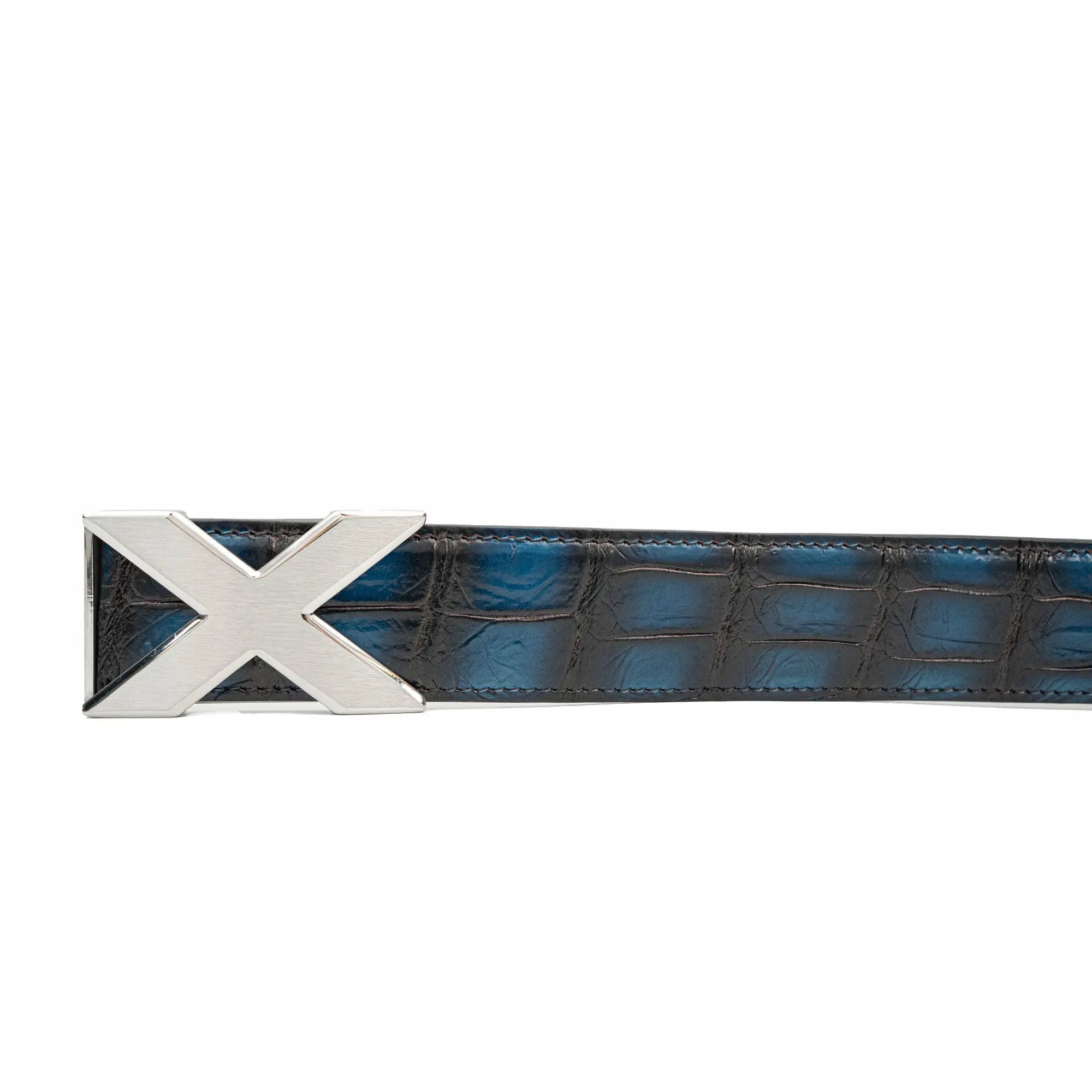 Handcrafted Alligator Leather Belts DVG238