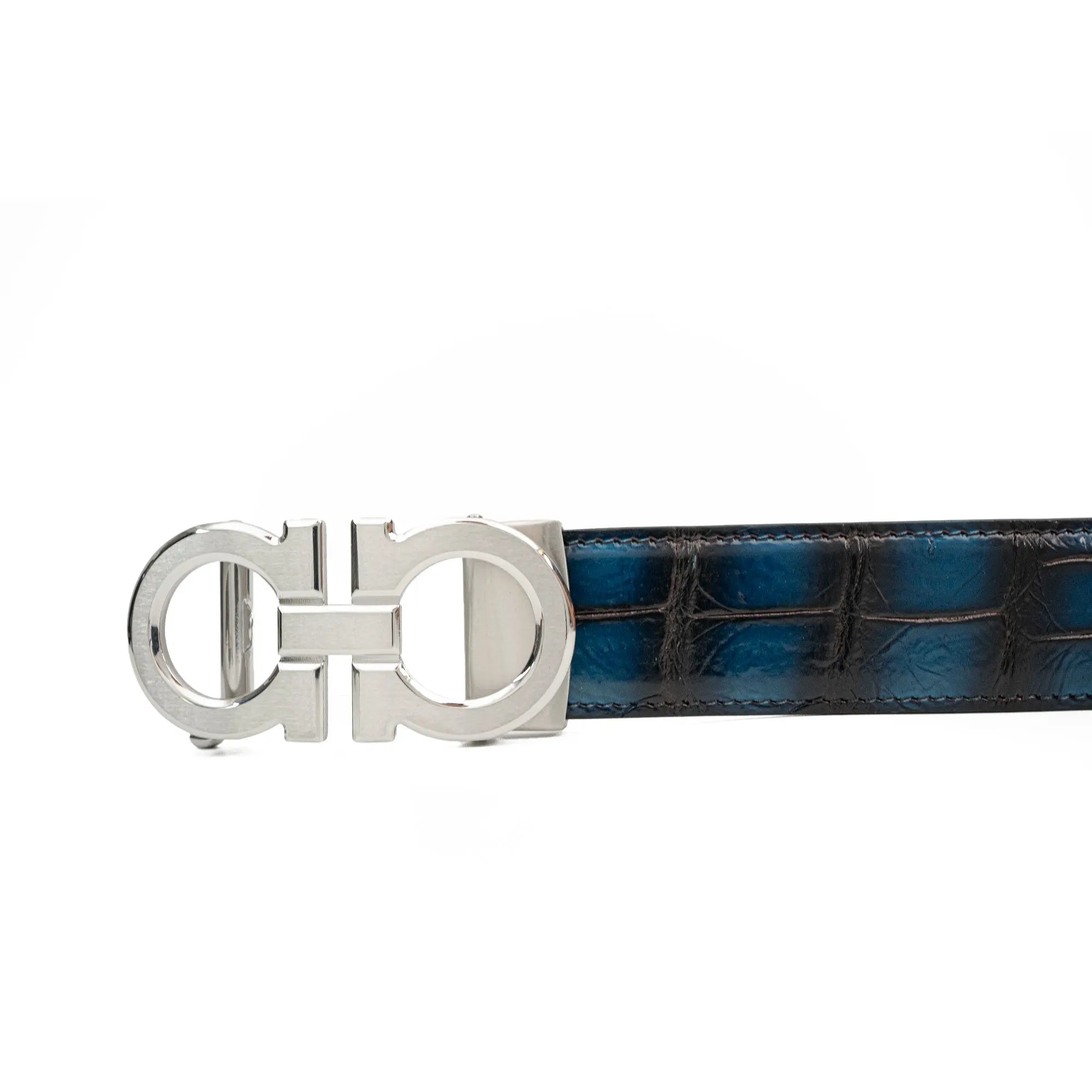 Handcrafted Alligator Leather Belts DVG266