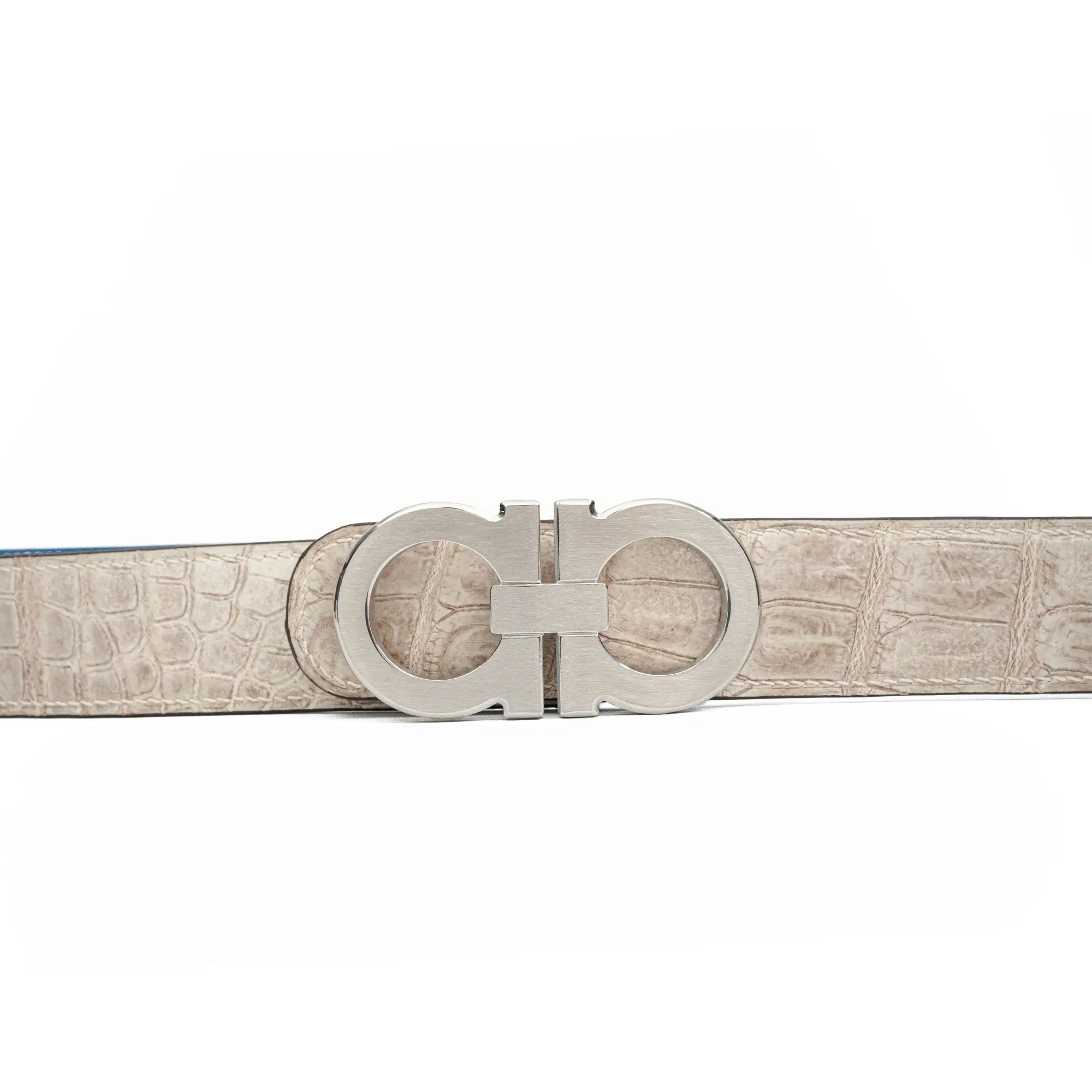 Handcrafted Alligator Leather Belts DVG352
