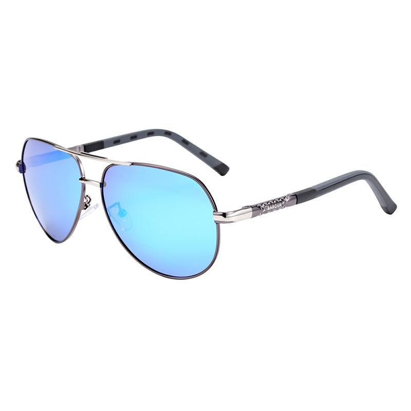 Retro Vintage Elegant Luxury Business High Quality Men Polarized Aviation Pilot Retro Classic Sunglasses With UV400 Protection