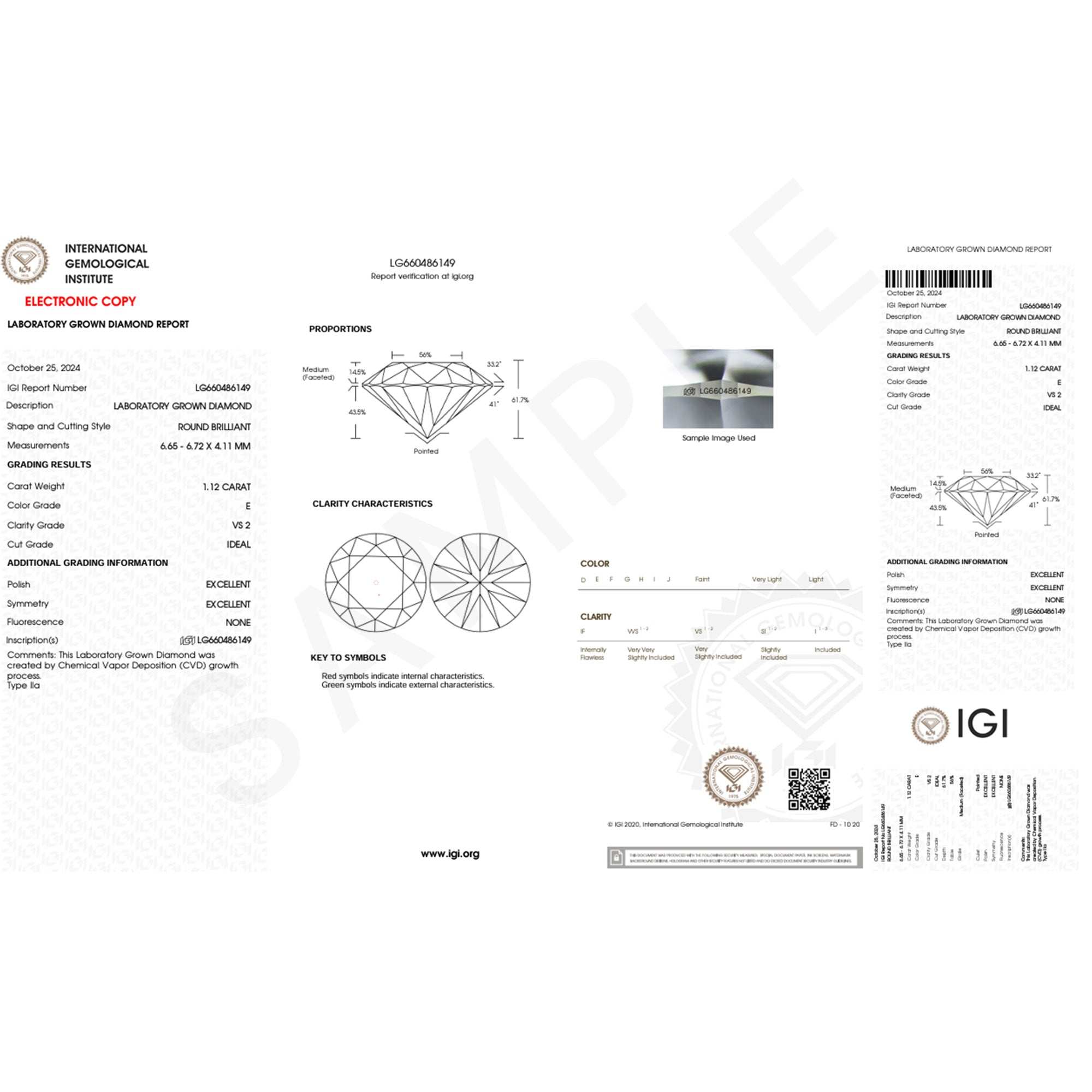 IGI Certified 4 Carat Princess Cut Lab Grown Diamond Solitaire Wedding Ring Set