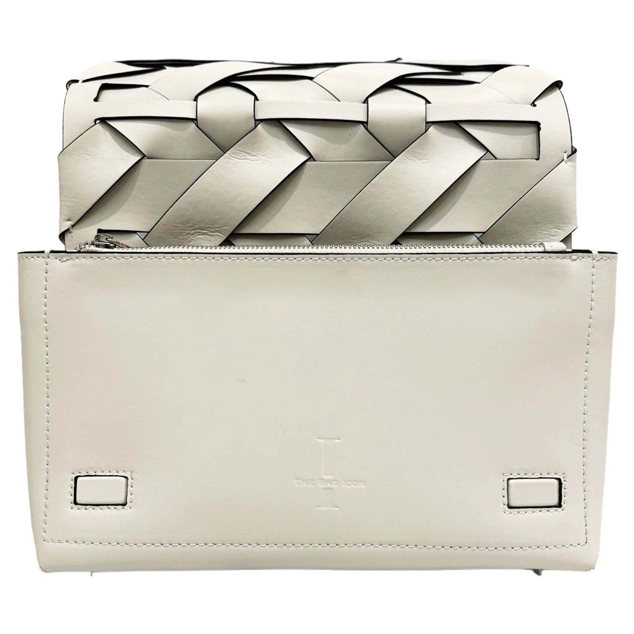 THE ZENOBIA WOVEN CLUTCH