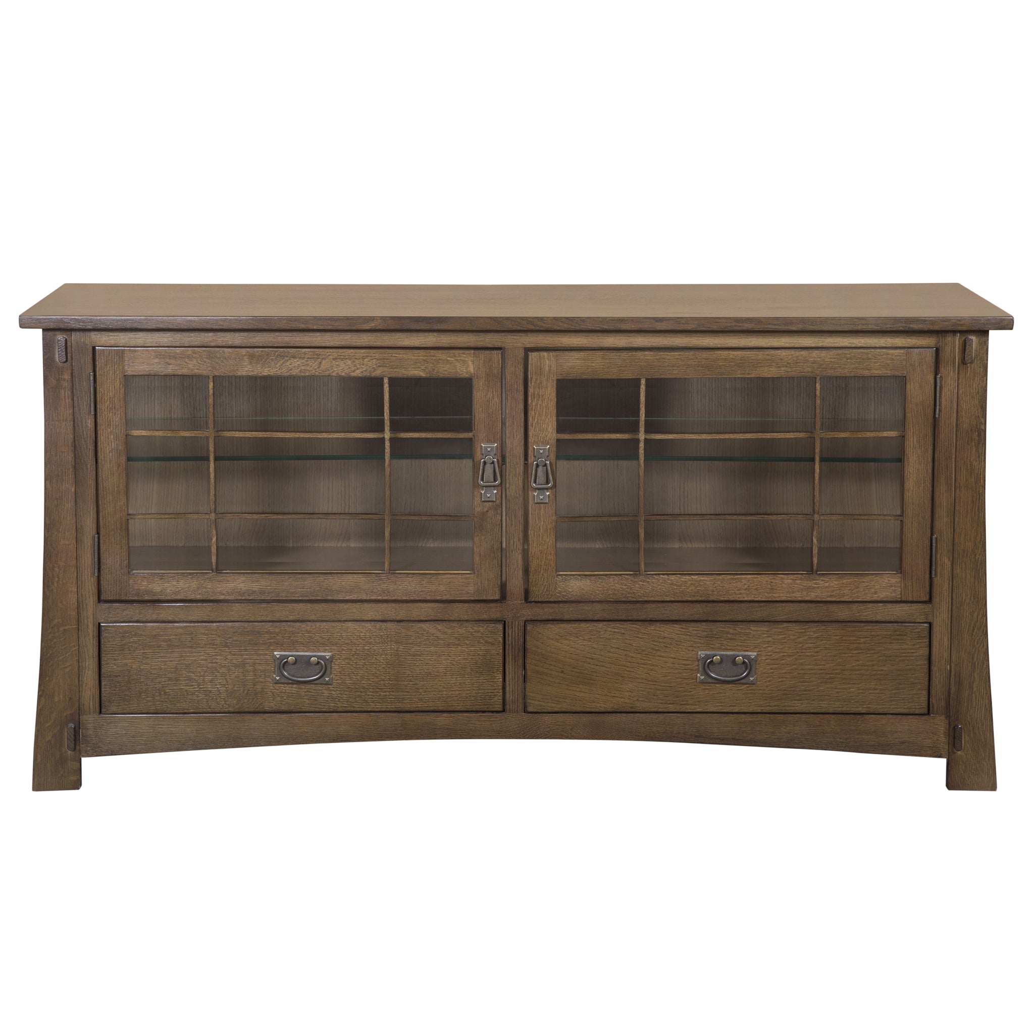 Mission Quarter Sawn Oak 60" TV Stand (2 Colors Available)