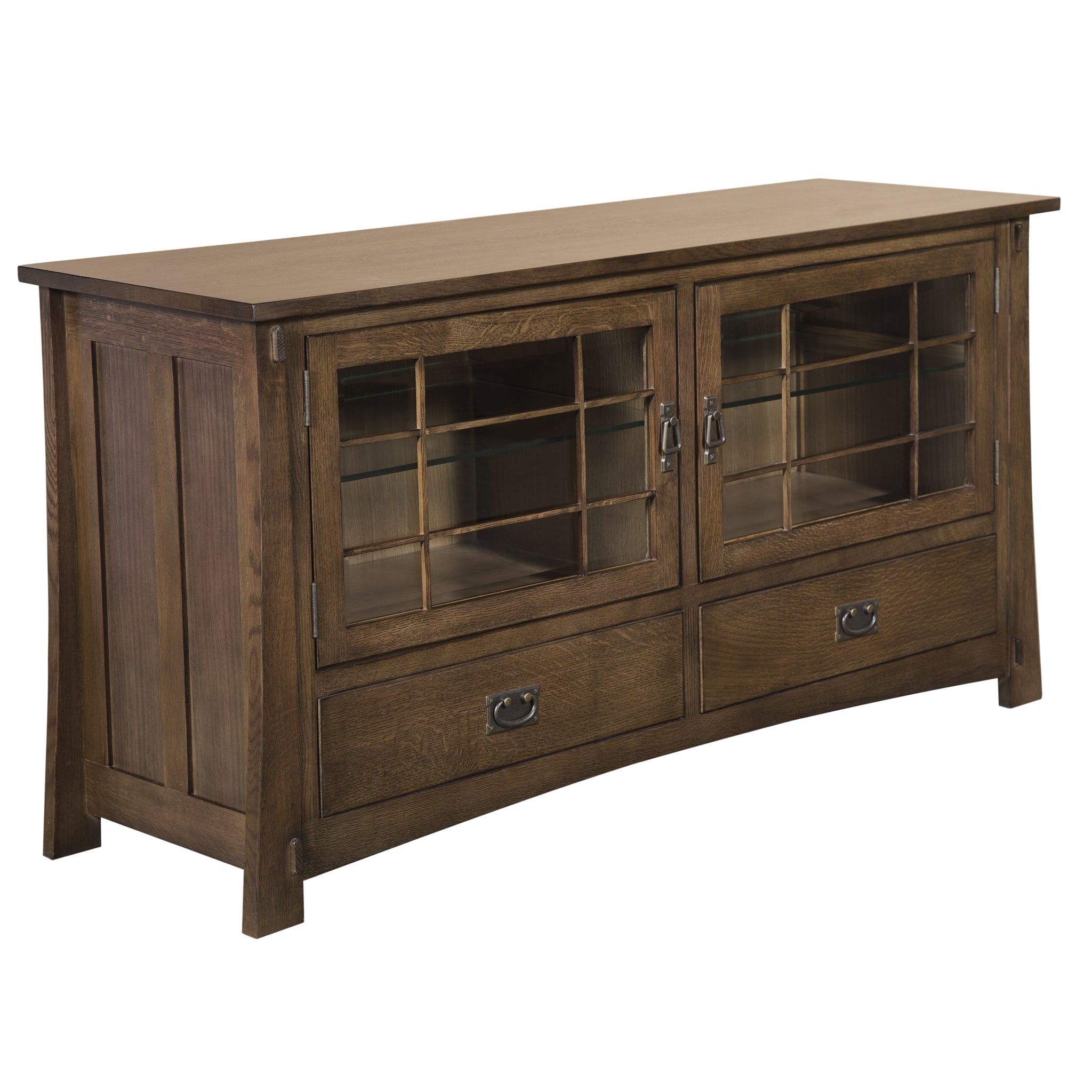 Mission Quarter Sawn Oak 60" TV Stand (2 Colors Available)